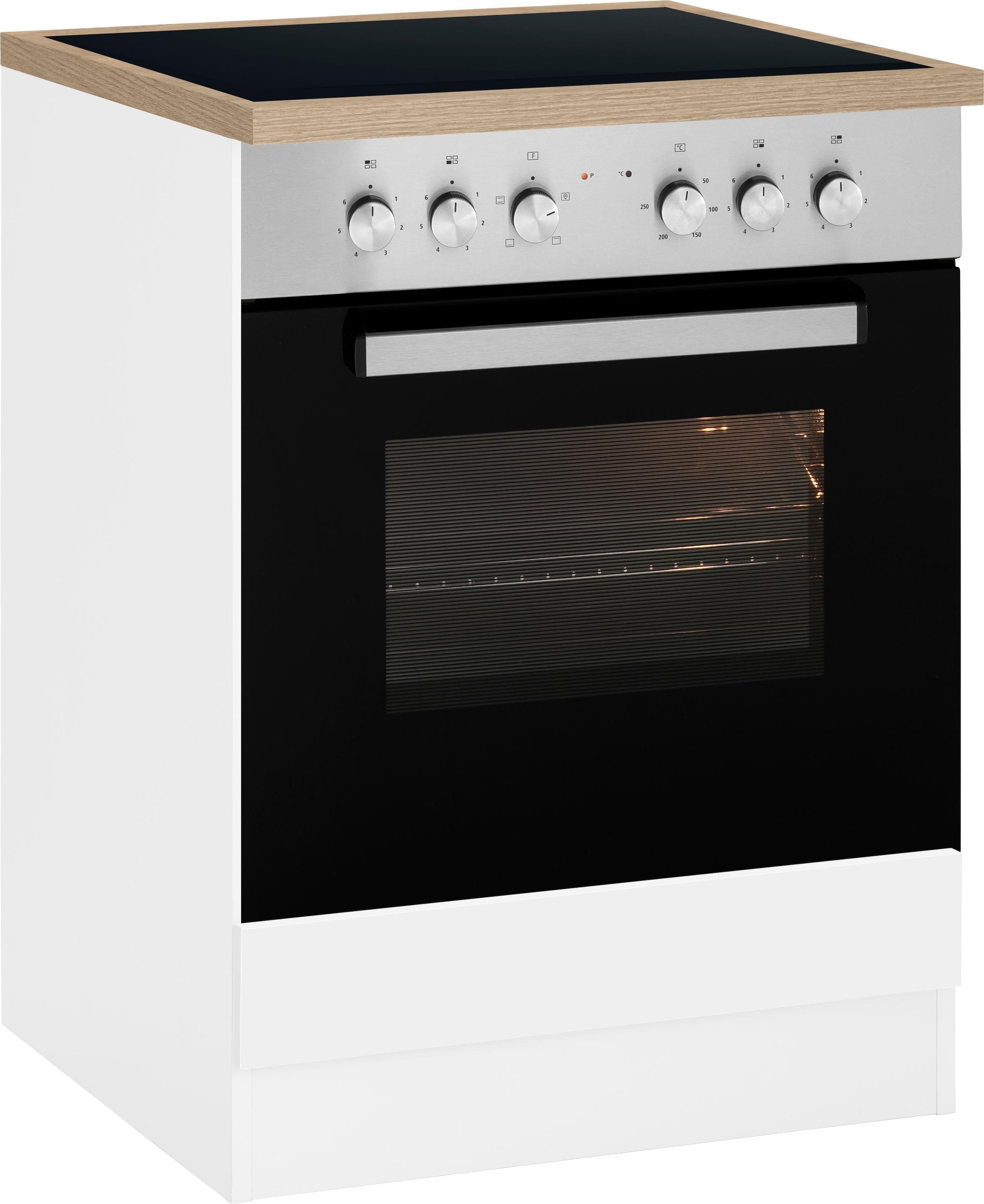KOCHSTATION Herdumbauschrank »KS-Gera« Breite 60 cm