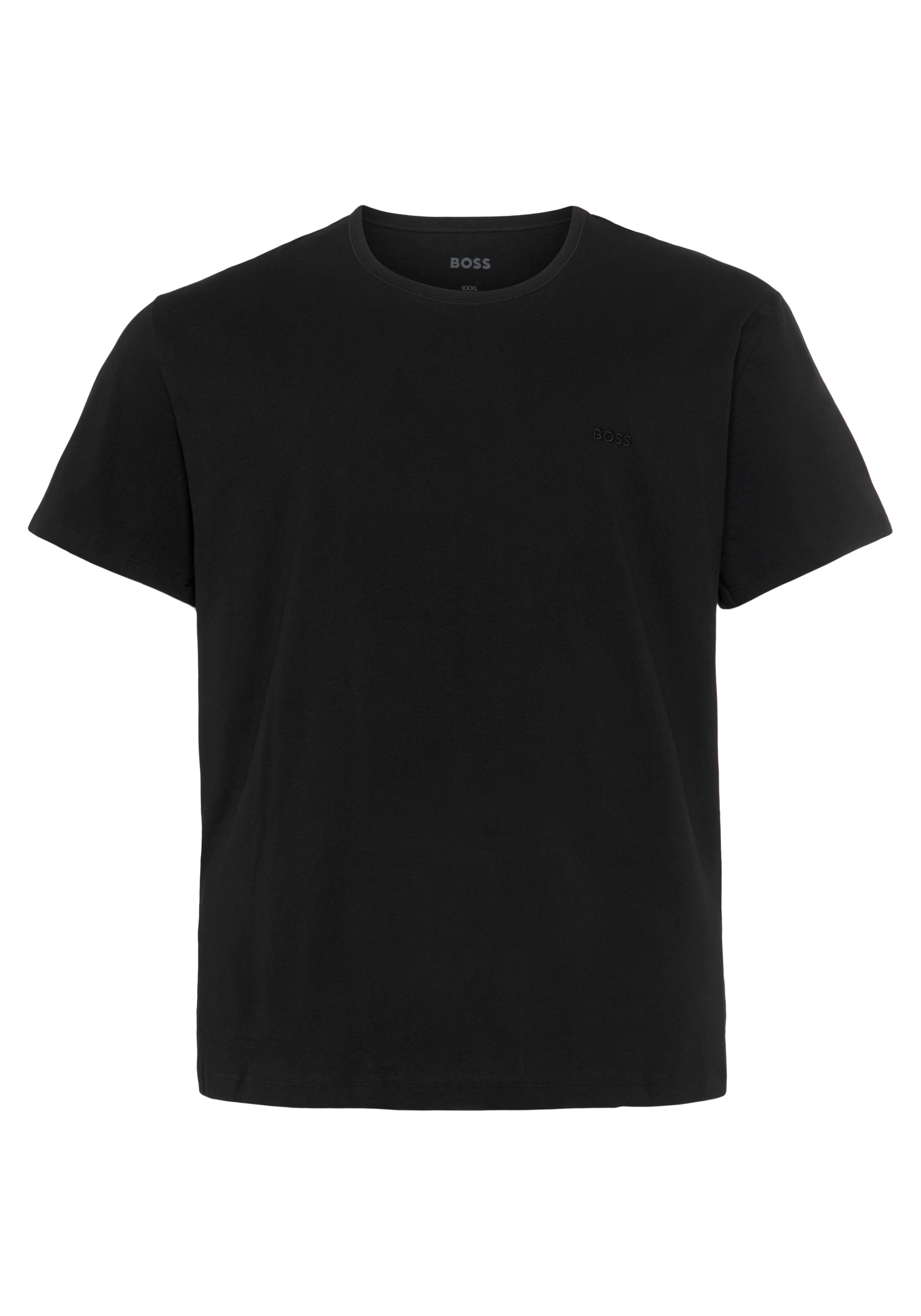 BOSS Rundhalsshirt »B-TShirtRN 2P Comfor«, (Packung, 2 tlg., 2er-Pack), mit tonalen Logo