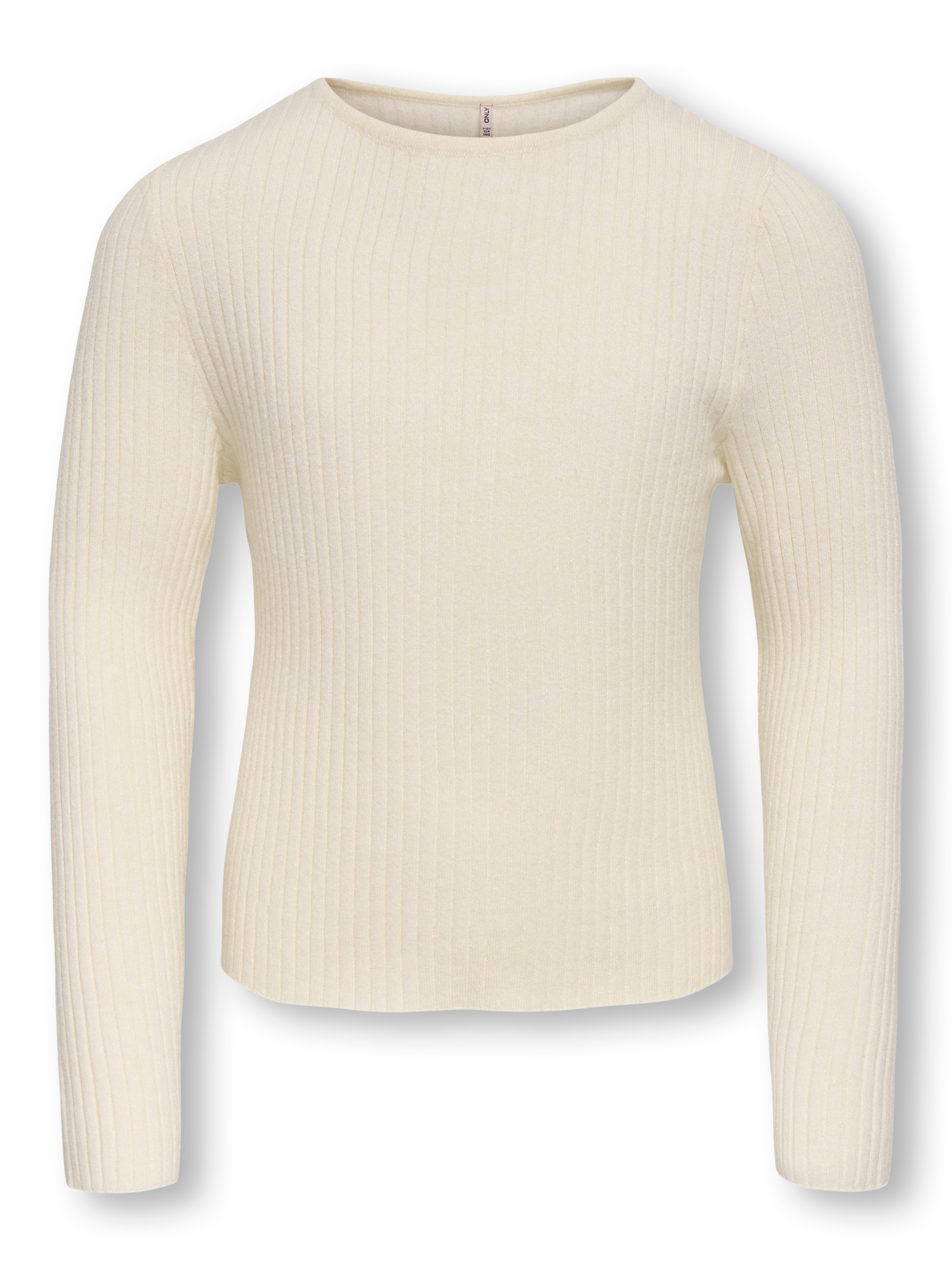 KIDS ONLY Strickpullover »KOGIBI LS RIB BOATNECK CP KNT« Viskosemischung, regular fit
