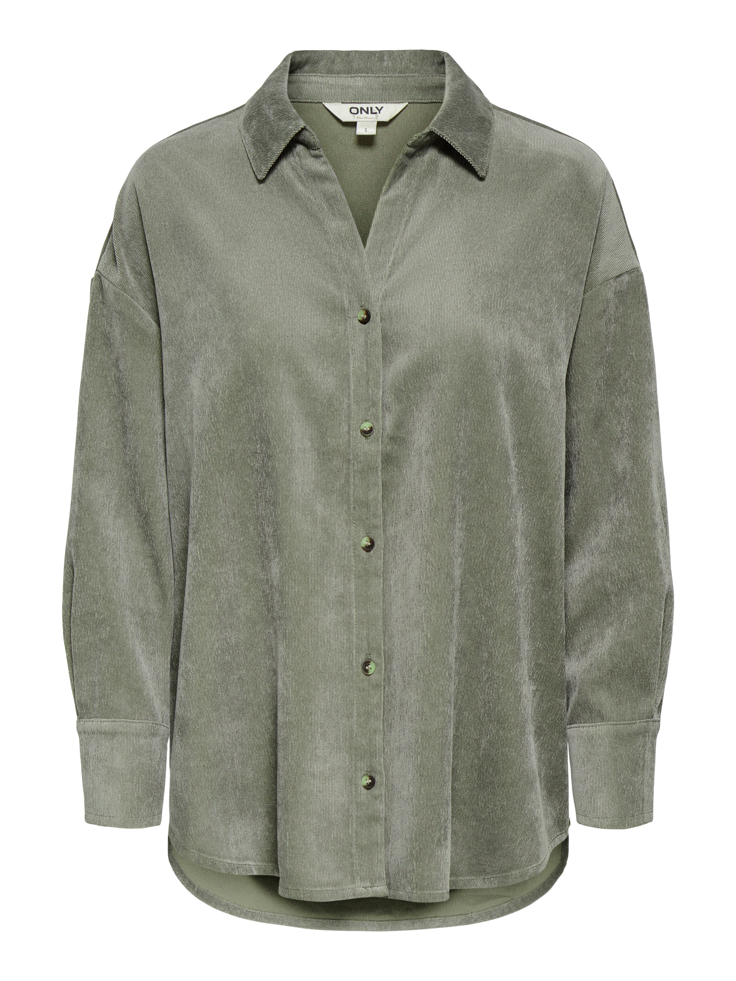 ONLY Langarmbluse »ONLMARIKE LIFE L/S CORD LOOSE SHIRT PNT«