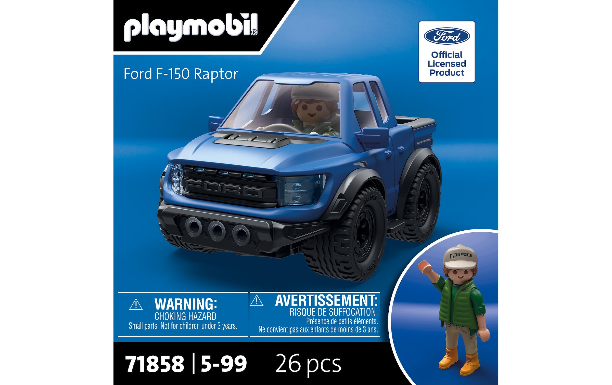 Playmobil® Jeu de construction »Famous Cars: Ford F-150 Raptor 71858«