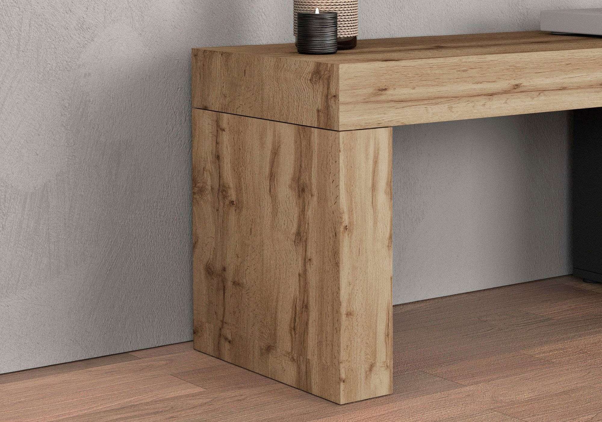 INOSIGN Wohnwand »Chronos Wohnwand, Medienwand, 8-er set« Set, 8 Stk. tlg.