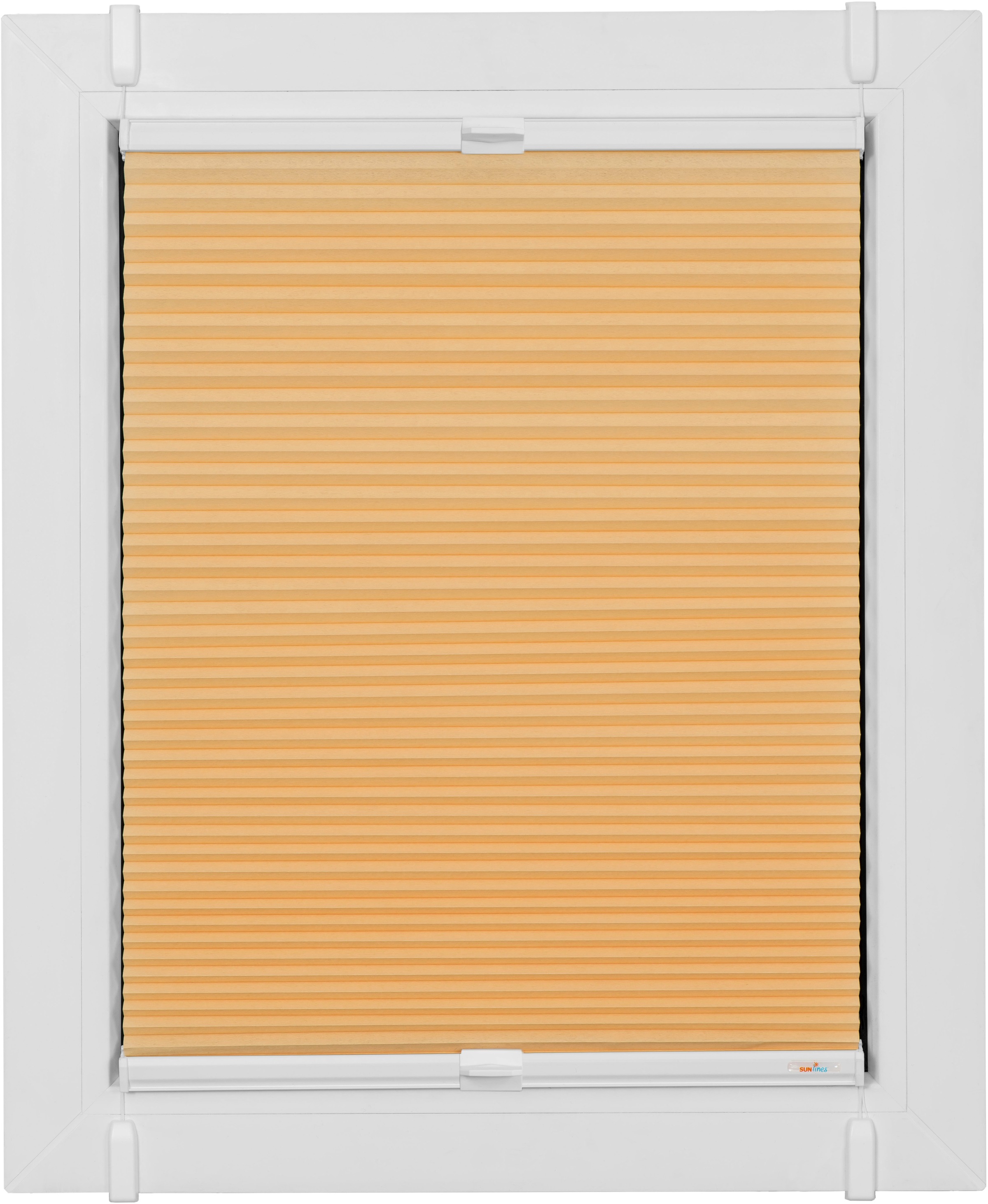 Image of sunlines Wabenplissee »One Size Style Honeycomb TL«, blickdicht, ohne Bohren, verspannt, Zubehörfarbe weiss, zum Klemmen bei Ackermann Versand Schweiz