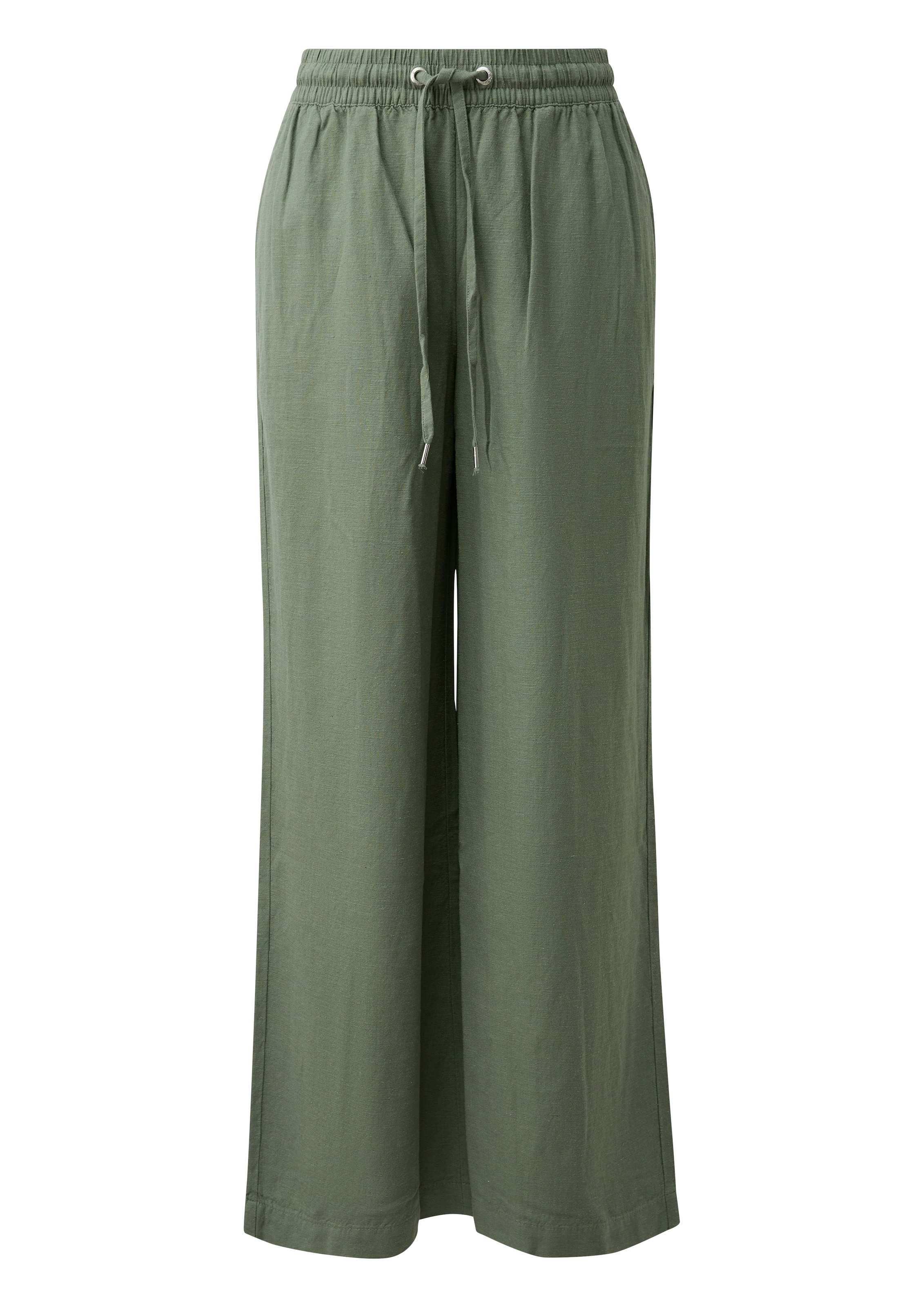 QS Stoffhose  mit elastischem Bund und Kordelzug
