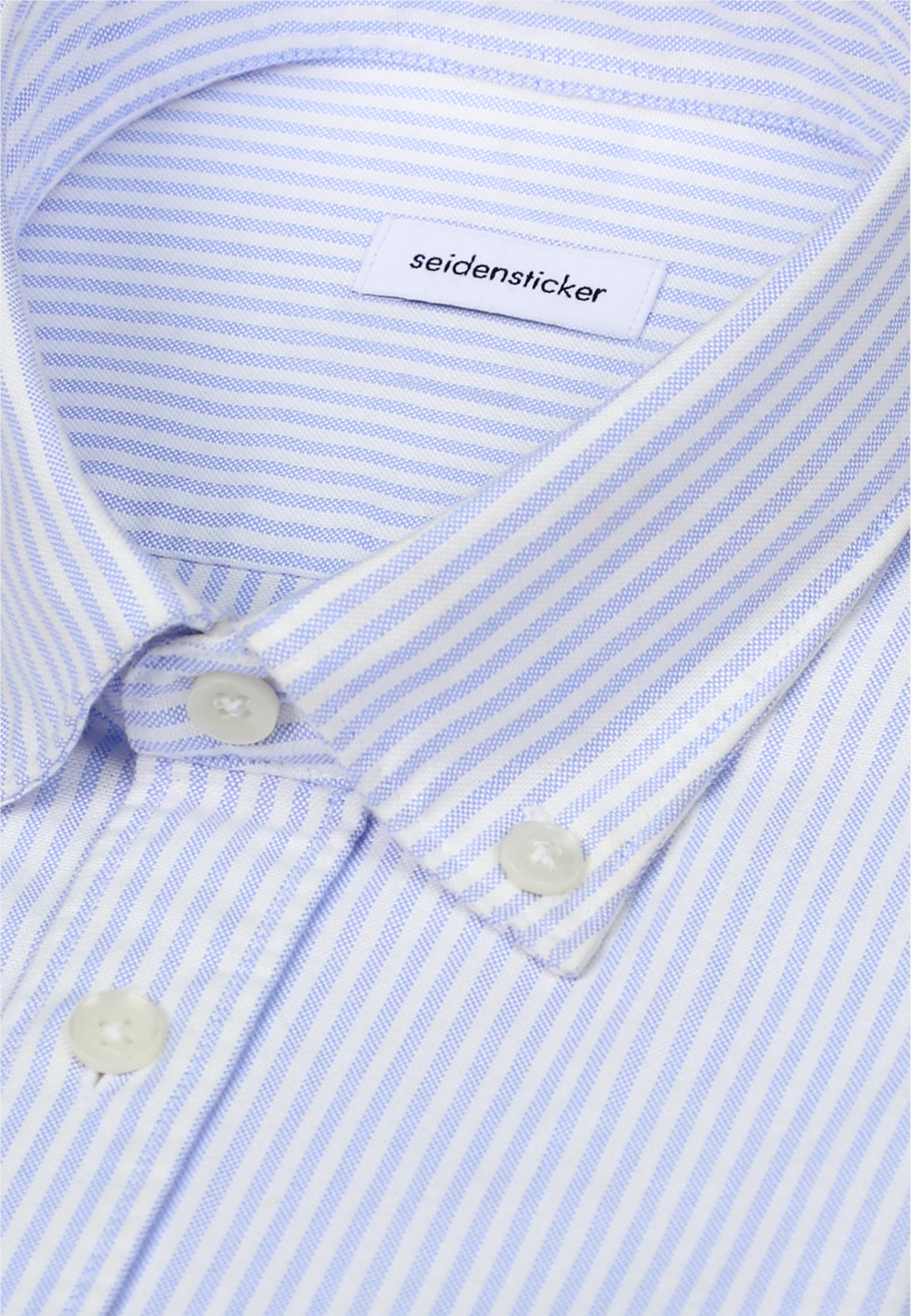 seidensticker Chemise d'affaires col boutonné classique 1/1 rayé