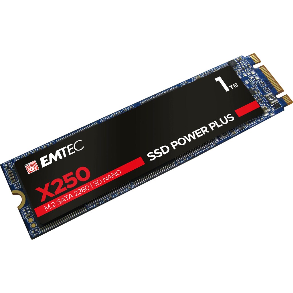 EMTEC interne SSD »X250 Power Plus SSD«, Anschluss SATA III