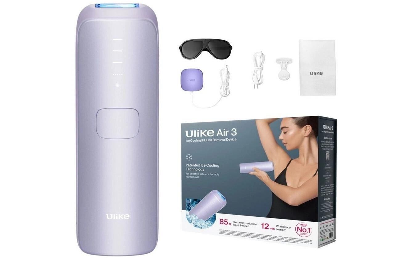   Épilateur IPL »Ulike IPL-Haarentferner Air 3 Plus Lila«