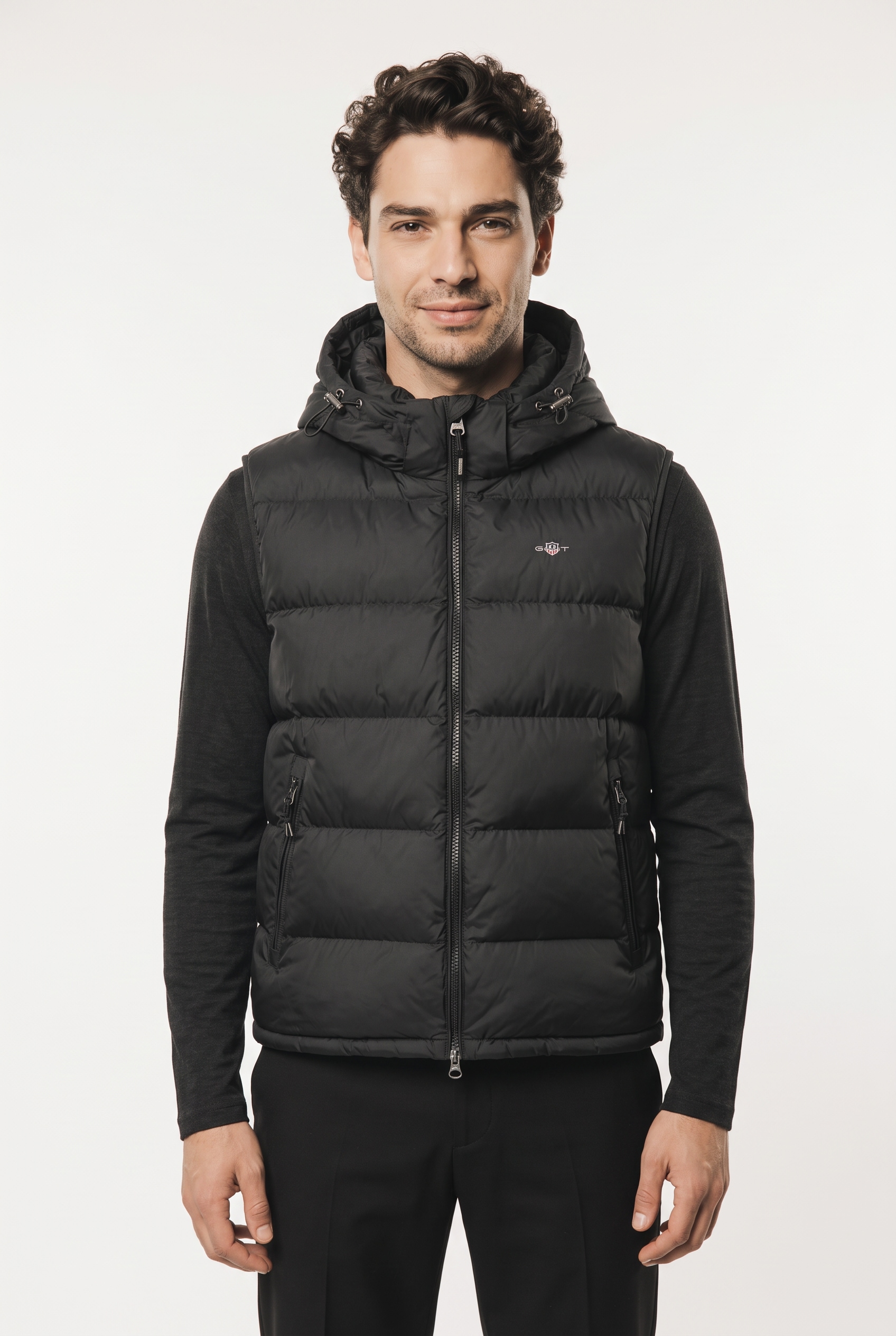Gant Steppweste »ACTIVE CLOUD VEST« 2-Wege-Reissverschluss