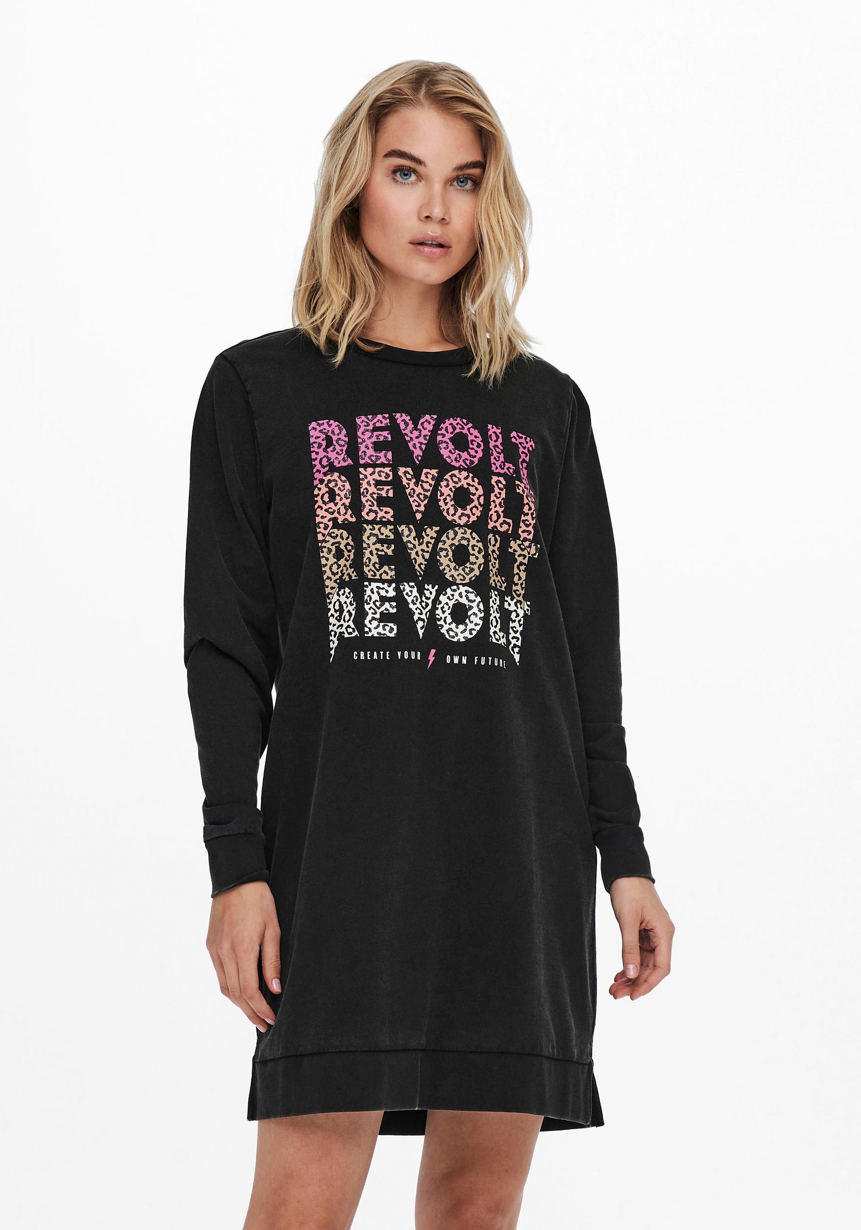 Image of Only Sweatkleid »ONLLUCINDA L/S DRESS NEVER« bei Ackermann Versand Schweiz