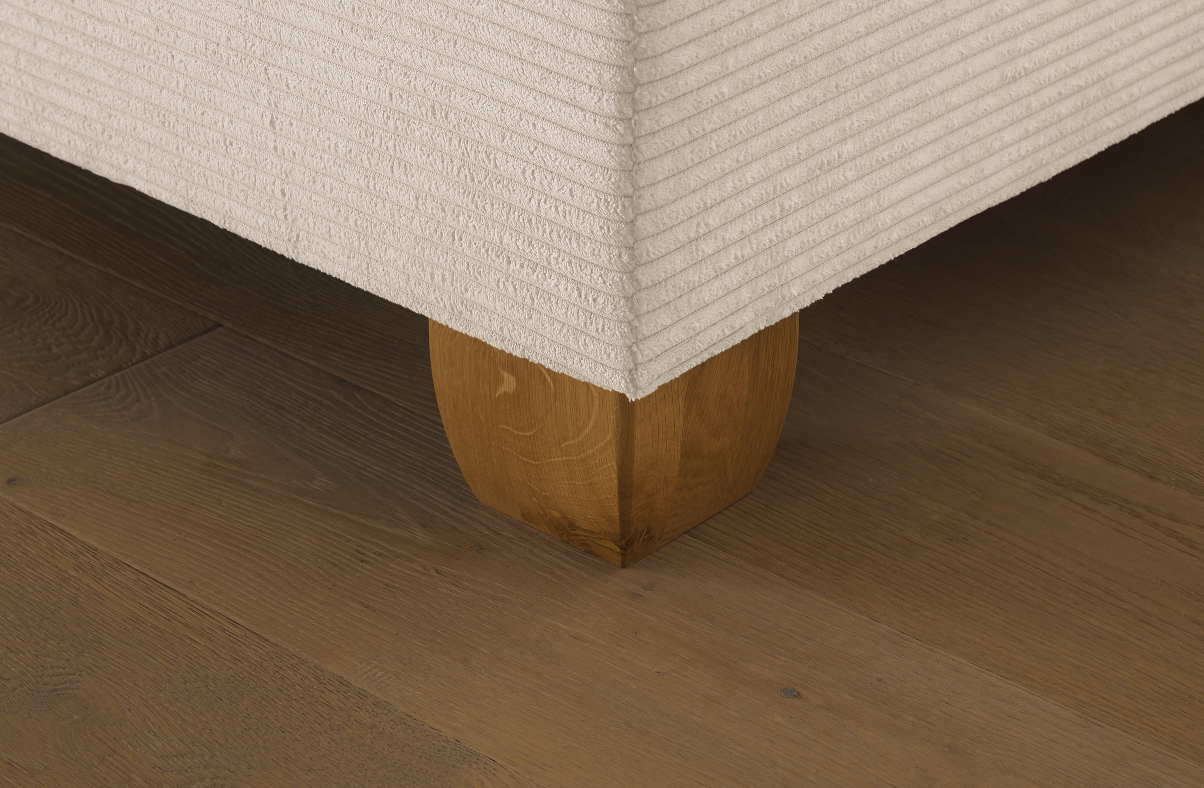 hapo Lit boxspring »Hana, in verschiedenen Breiten und Härtegraden erhältlich« Bett mit samtartigem Stoff bezogen, inkl. Topper