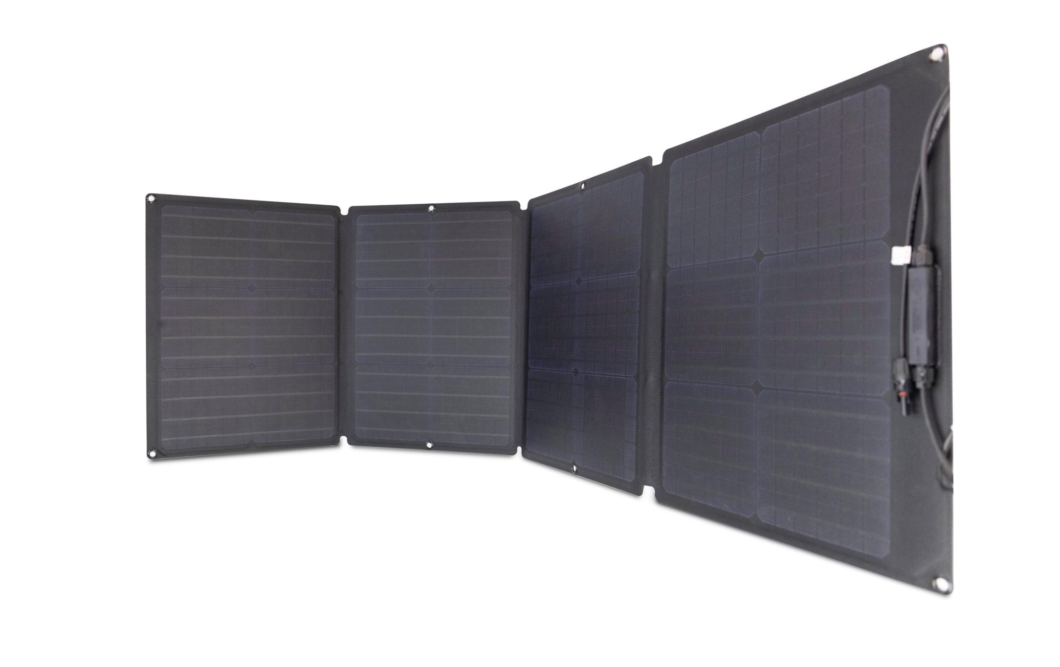 Ecoflow Solarmodul »Monokristalin Modul, faltbar, Schwarz 110 W«