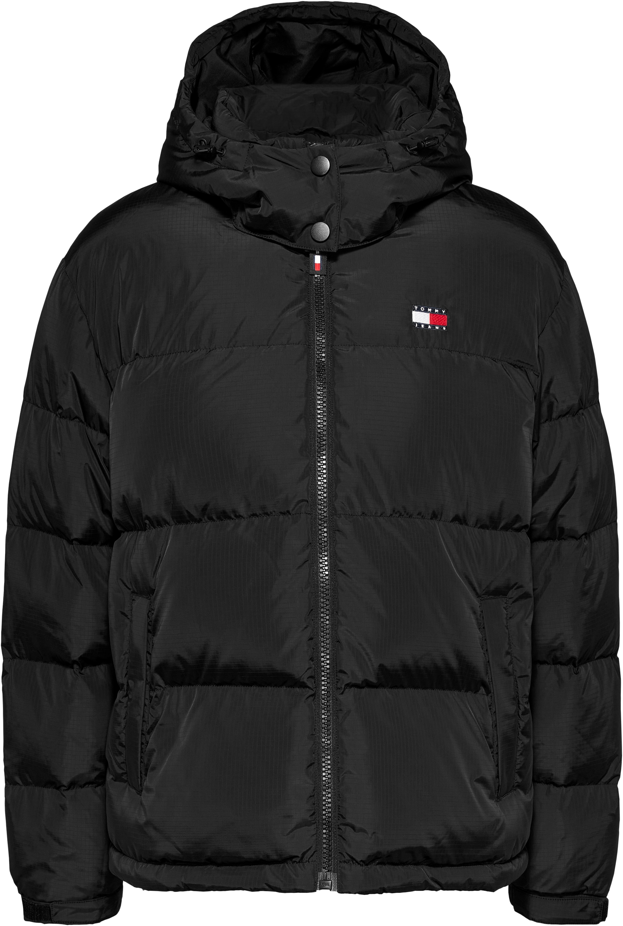 Tommy Jeans Steppjacke »TJW ALASKA PUFFER EXT« mit Kapuze mit Logostickereien