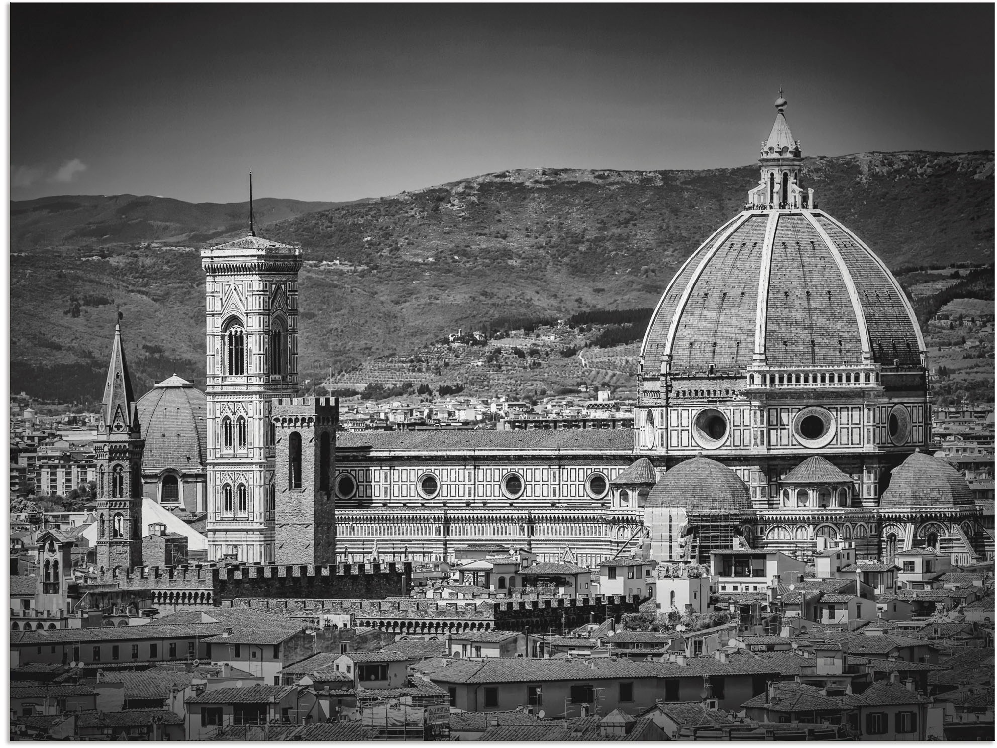 Image of Artland Wandbild »Florenz Piazzale Michelangelo«, Italien, (1 St.), in vielen Grössen & Produktarten - Alubild / Outdoorbild für den Aussenbereich, Leinwandbild, Poster, Wandaufkleber / Wandtattoo auch für Badezimmer geeignet bei Ackermann Versand Schweiz