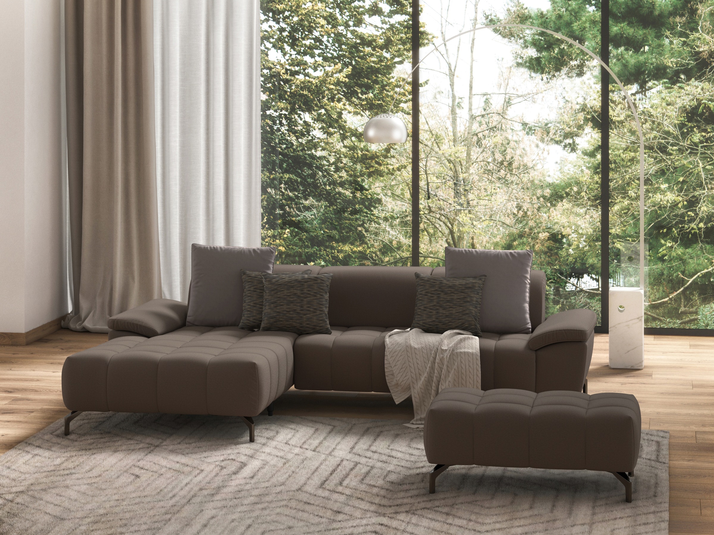 sit&more Hocker »Cool«, mit schwarzen Füssen