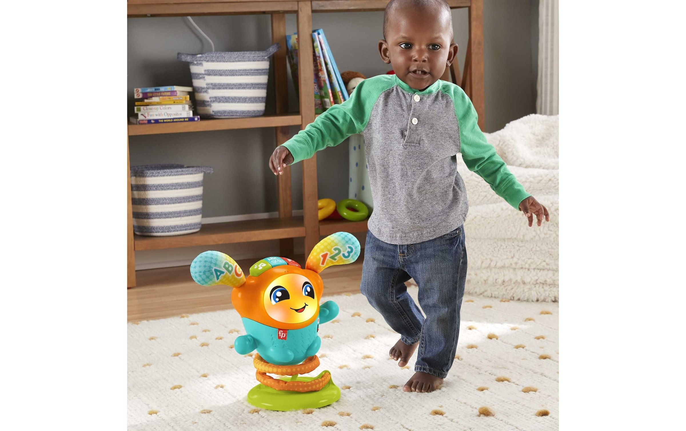 Fisher-Price® Lernspielzeug »DJ Hüpfi (DU, F, D, I, QE)«