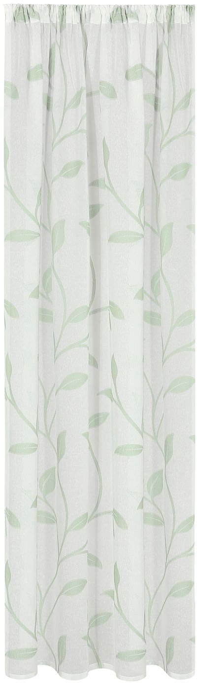 Gerster Gardine »Orsina« Kräuselband 1 Stk. tlg. Fertigschal - nature line