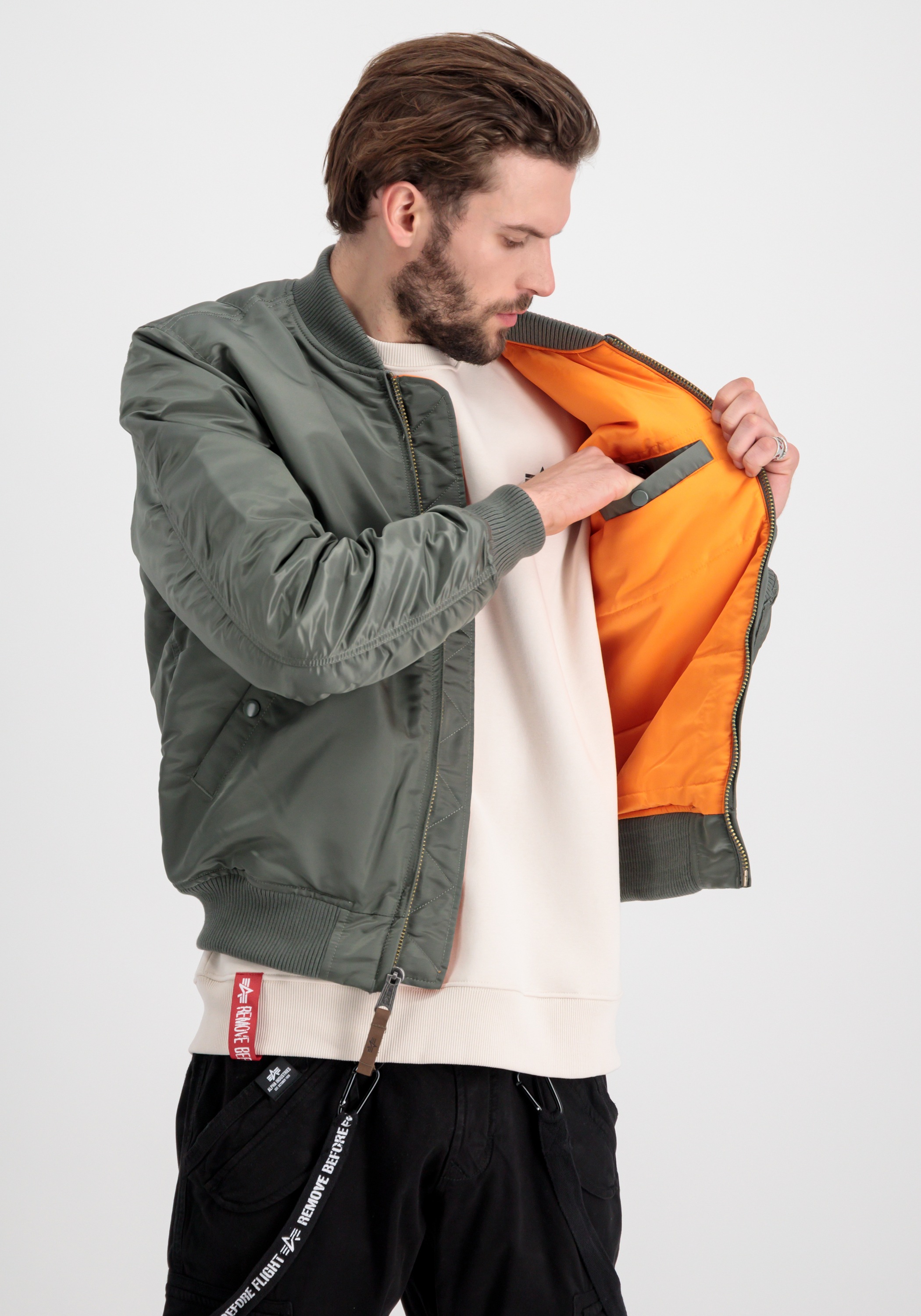 Alpha Industries Bomberjacke »Alpha Industries Men - Bomber Jackets MA-1 VF Vintage Fit 59«