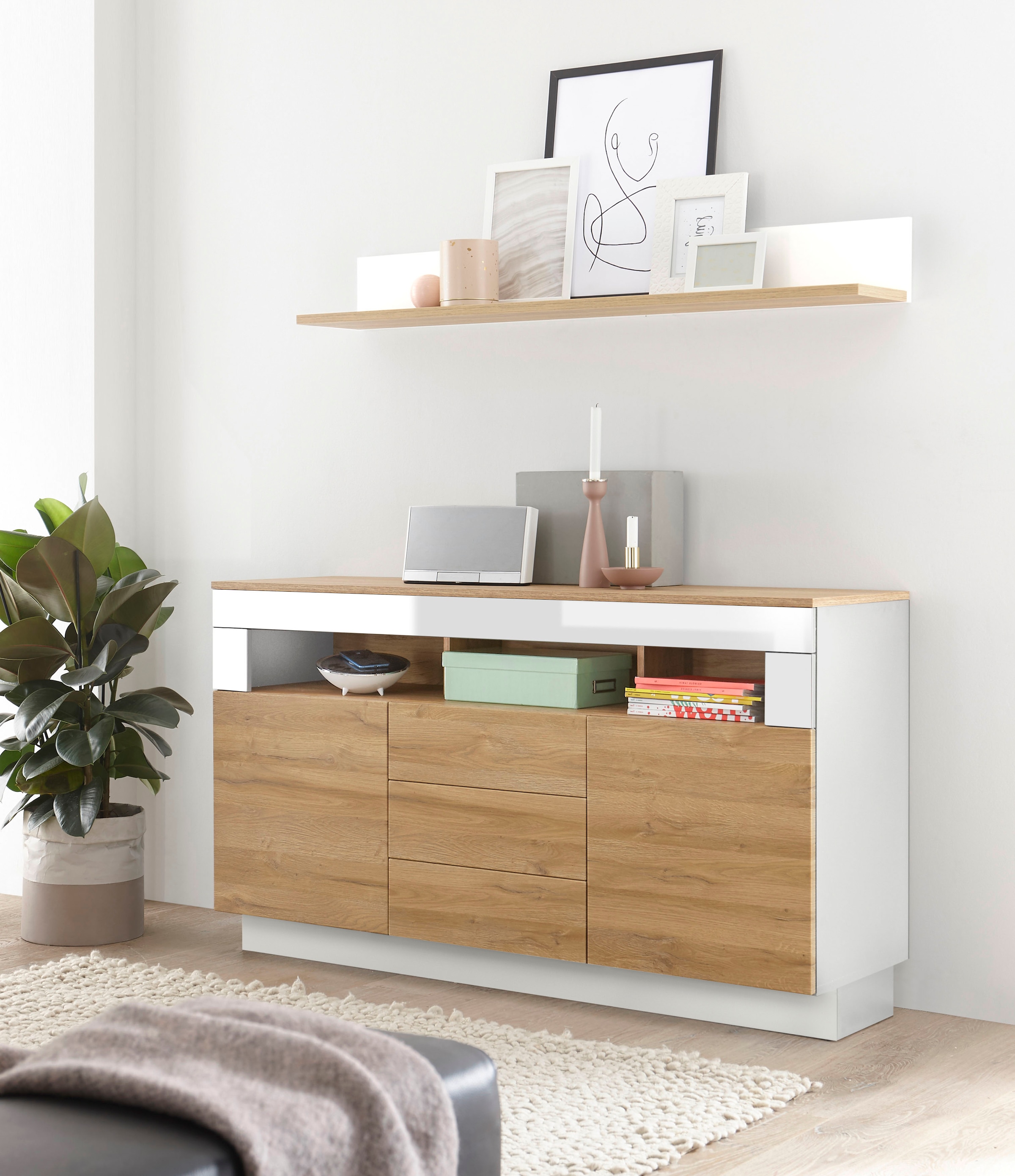 Places of Style Sideboard ca. 150 cm »Cayman«, Trouver sur Breite