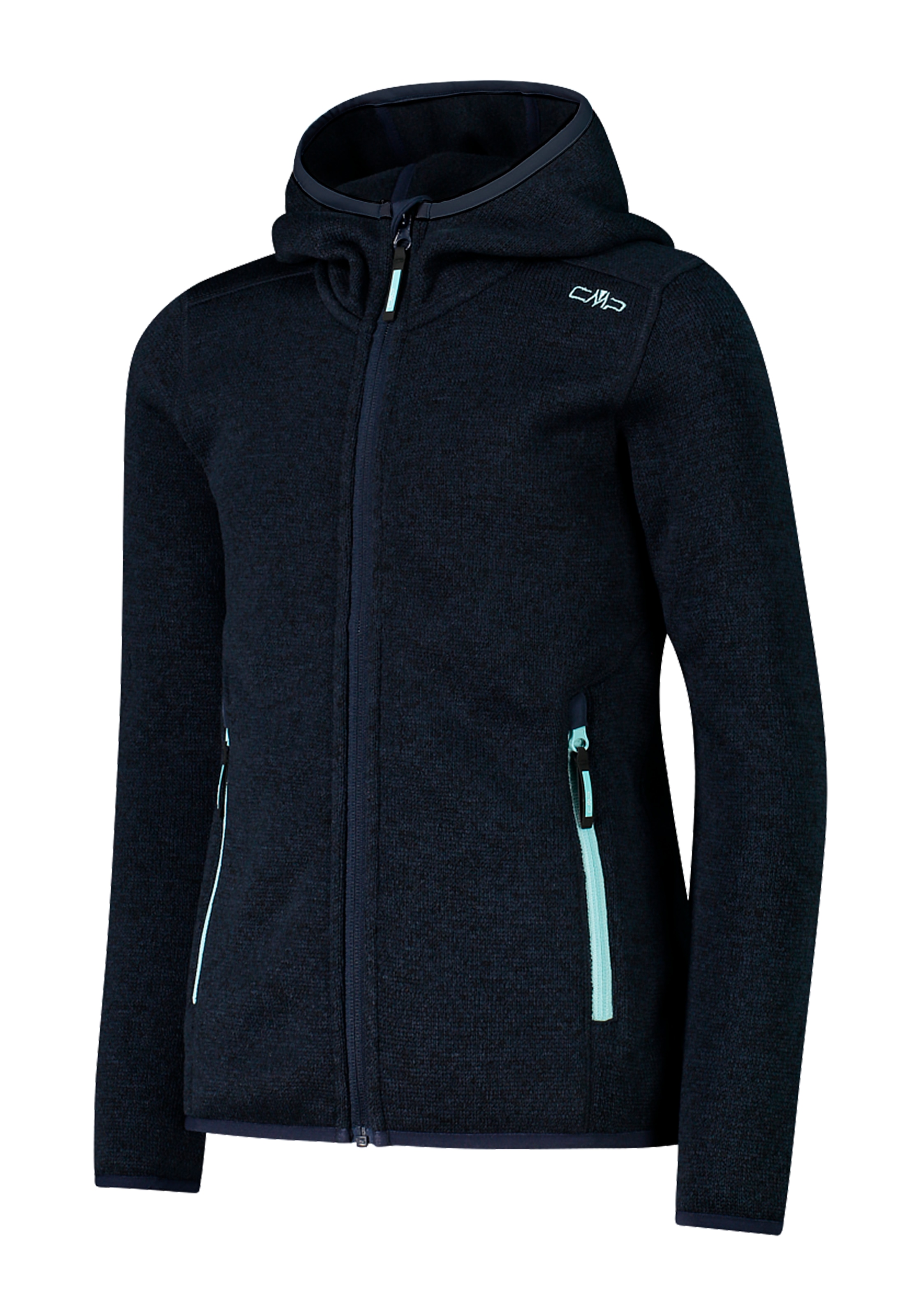 CMP Fleecejacke, mit Kapuze, Wärmend & Atmungsaktiv & Schnell trocknend & für Kinder