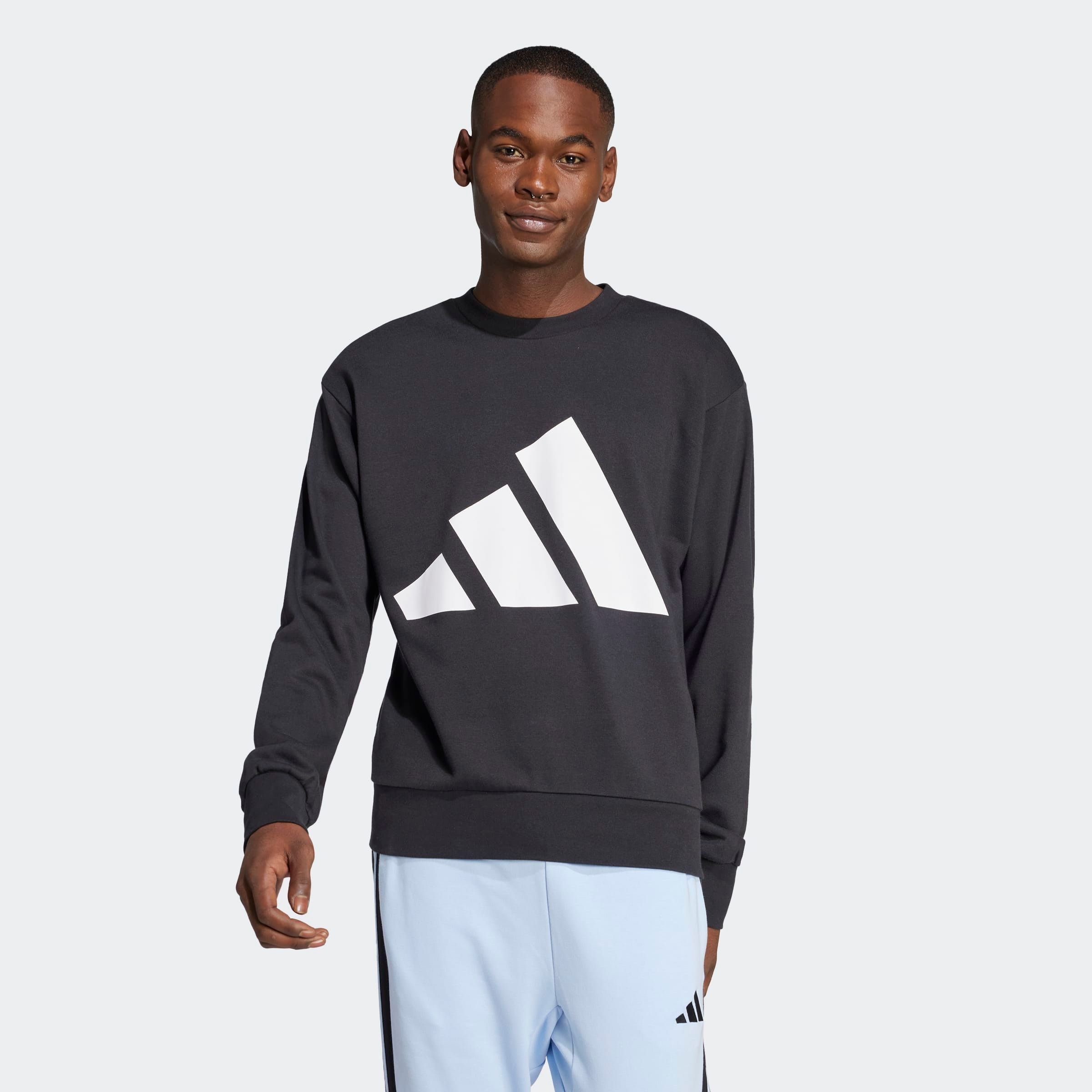 Image of adidas Sportswear Sweatshirt "ESSENTIALS BIG LOGO FRENCH TERRY"
