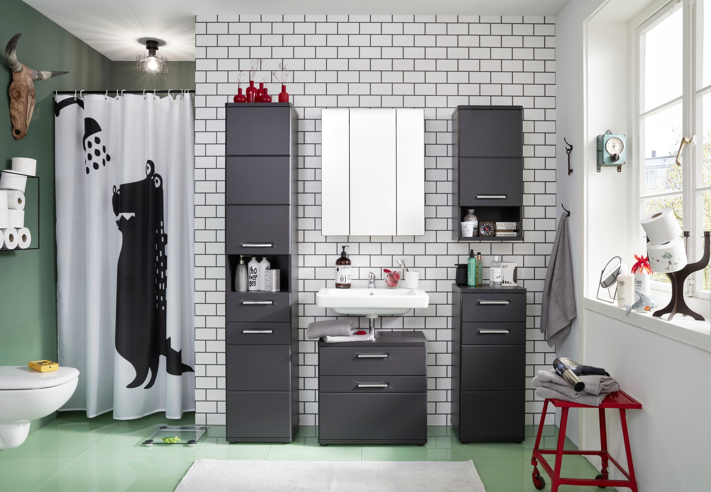 Image of trendteam Hängeschrank »Monte«, Türanschlag wechselbar bei Ackermann Versand Schweiz