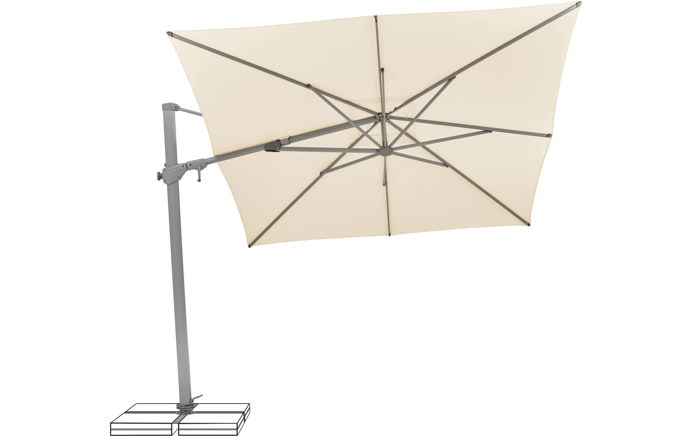 Sonnenschirm »Suncomfort by Glatz Varioflex«