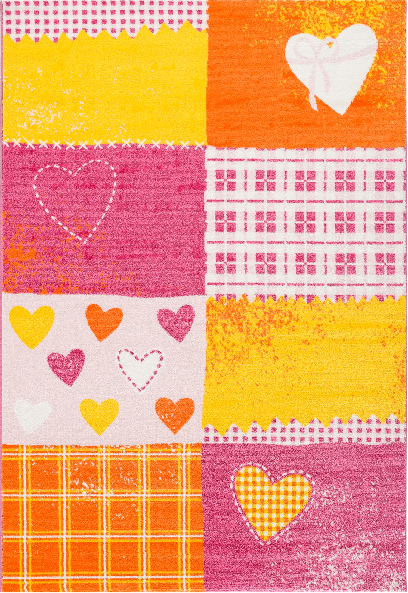 Image of Sanat Kinderteppich »Bambino 2105«, rechteckig, 11 mm Höhe, Kinderzimmer, Kurzflor, Herzen bei Ackermann Versand Schweiz