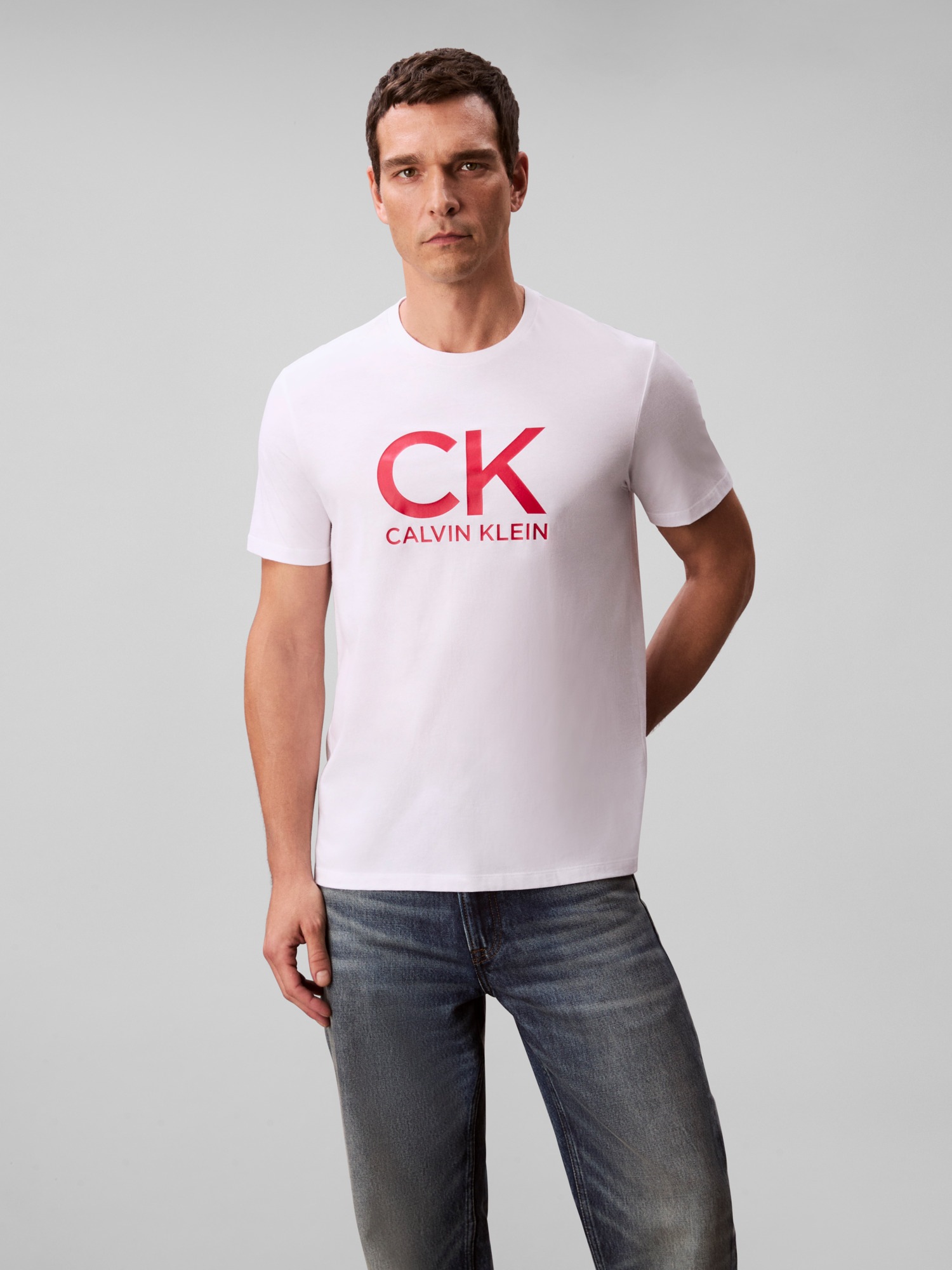 Image of Calvin Klein Jeans T-Shirt "SS 30S EU CK CALVIN GRAPHIC TEE" Mit Rundhalsausschnitt, regular fit