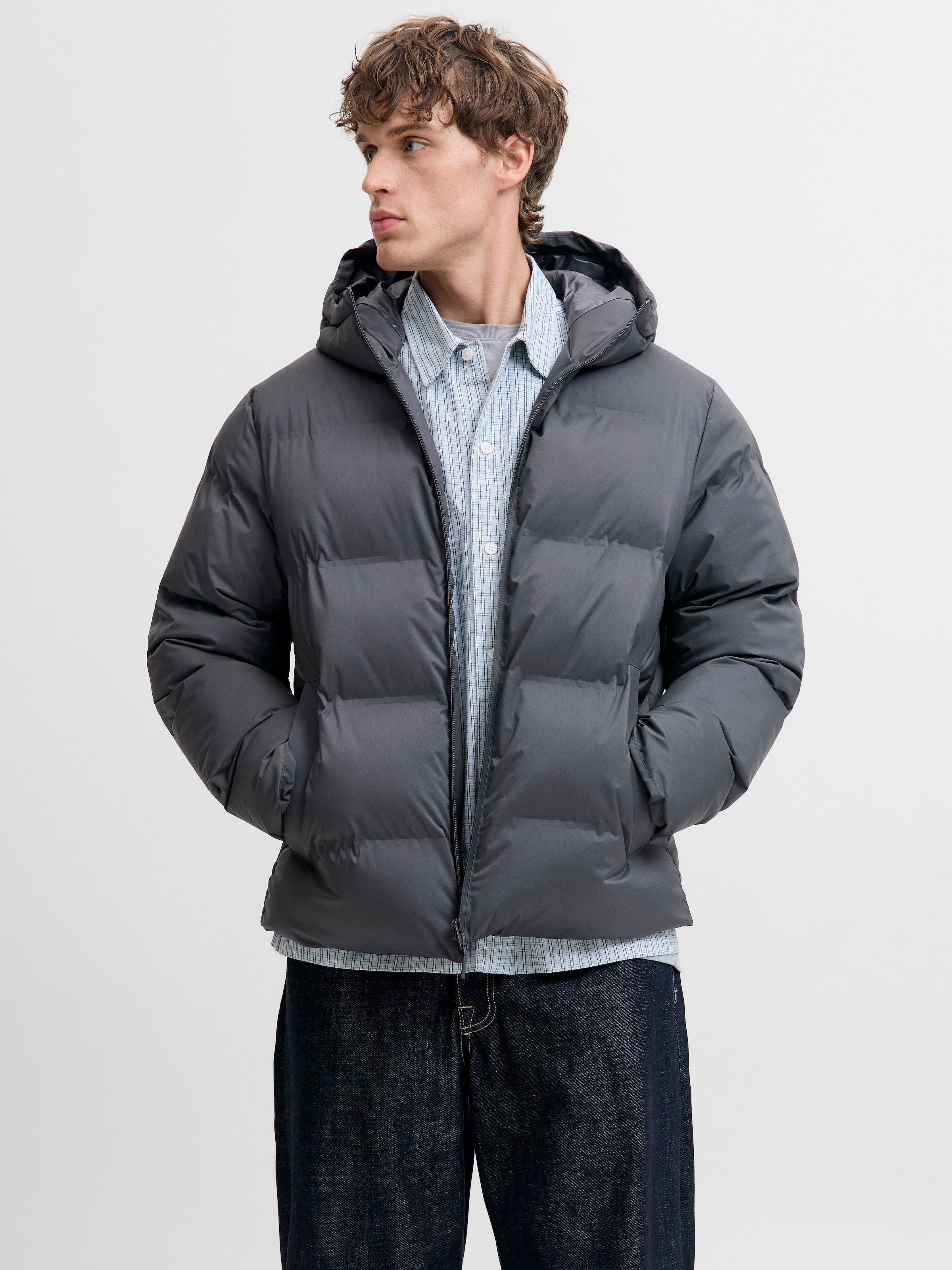 Jack & Jones Steppjacke »JJKAITO PUFFER JACKET BF« mit Kapuze