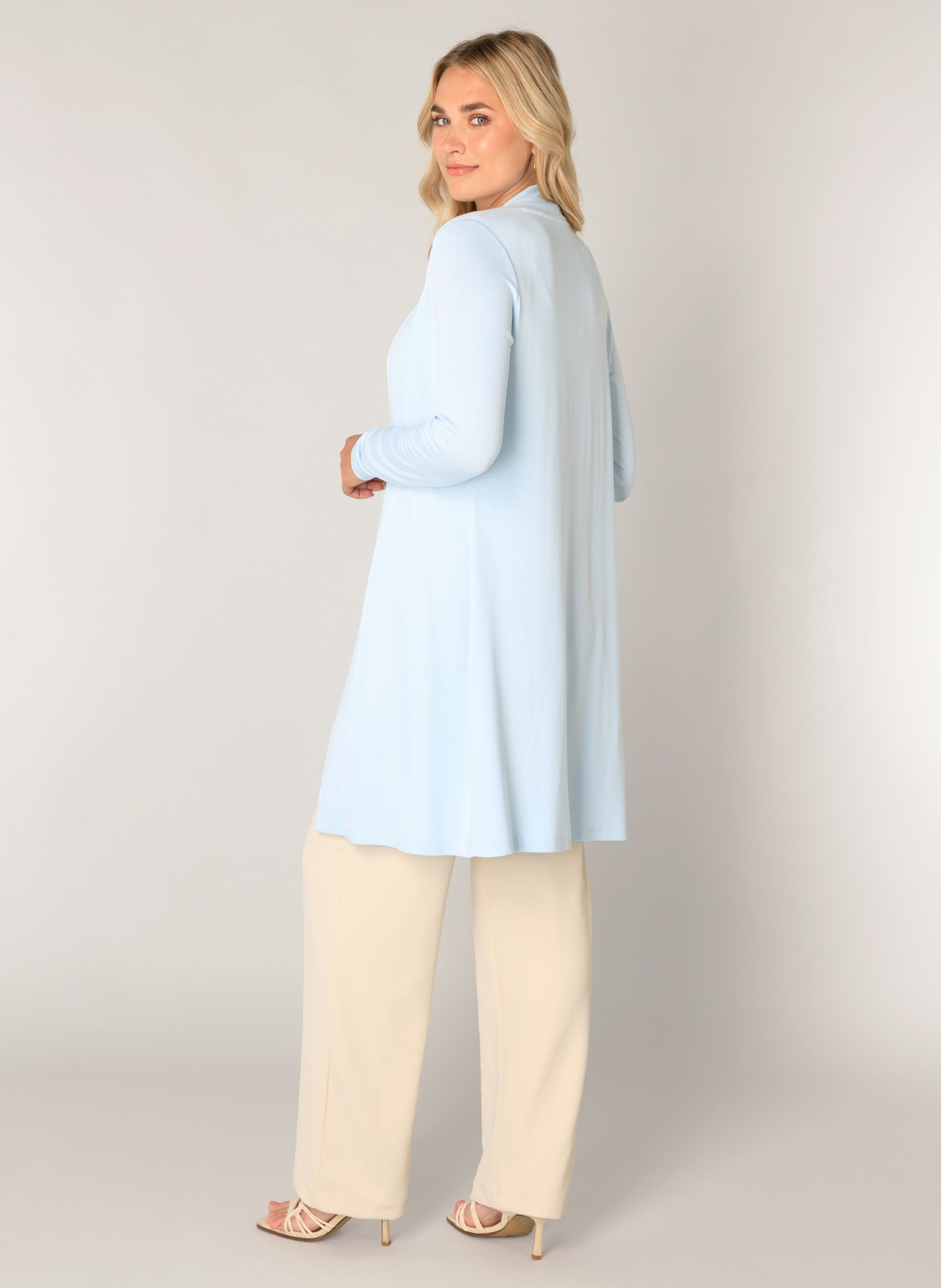 Base Level Cardigan long »Yayla long« ohne Verschluss