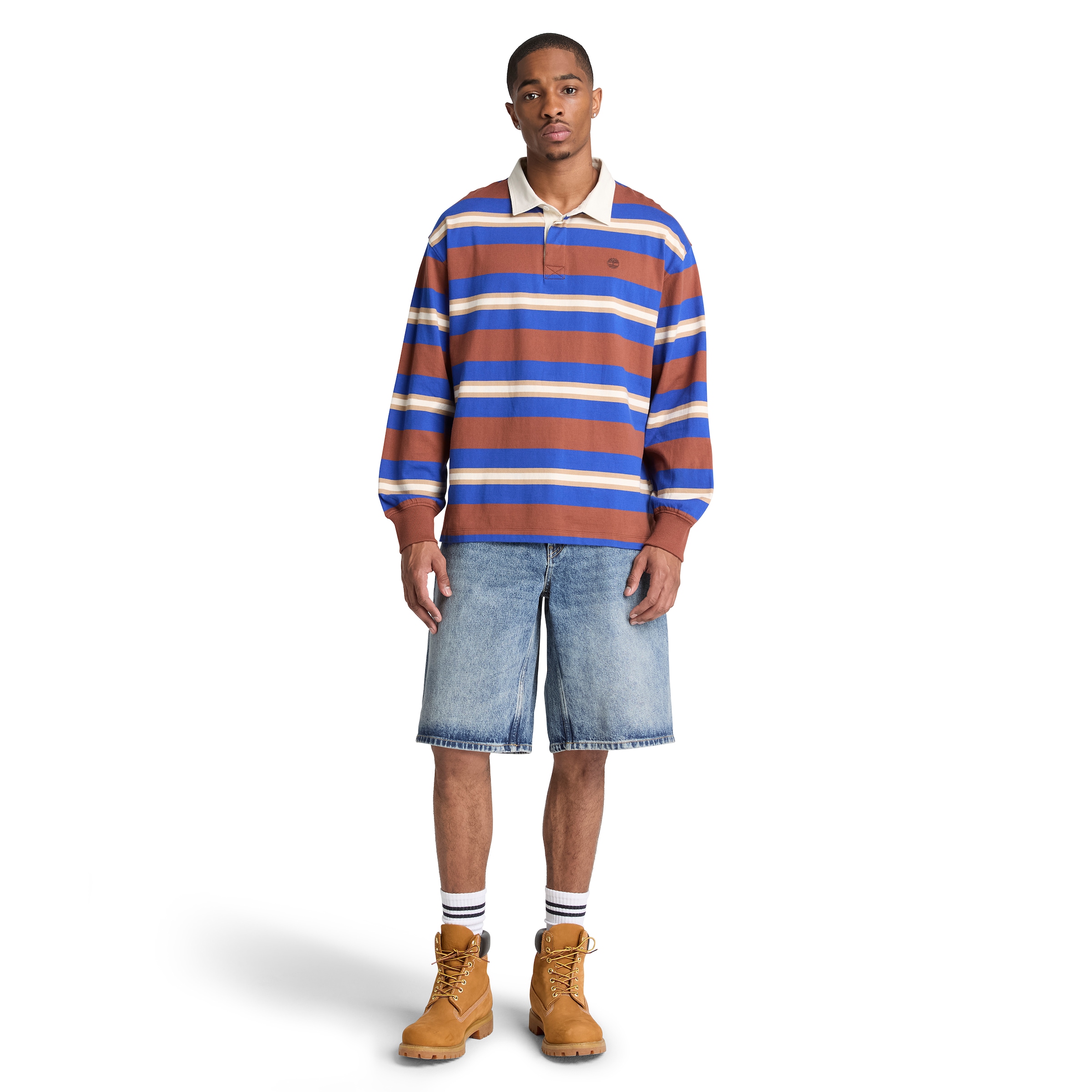 Timberland Langarm-Poloshirt »LS Rugby Polo« mit langem Arm, aus Baumwolle, auch in grossen Grössen