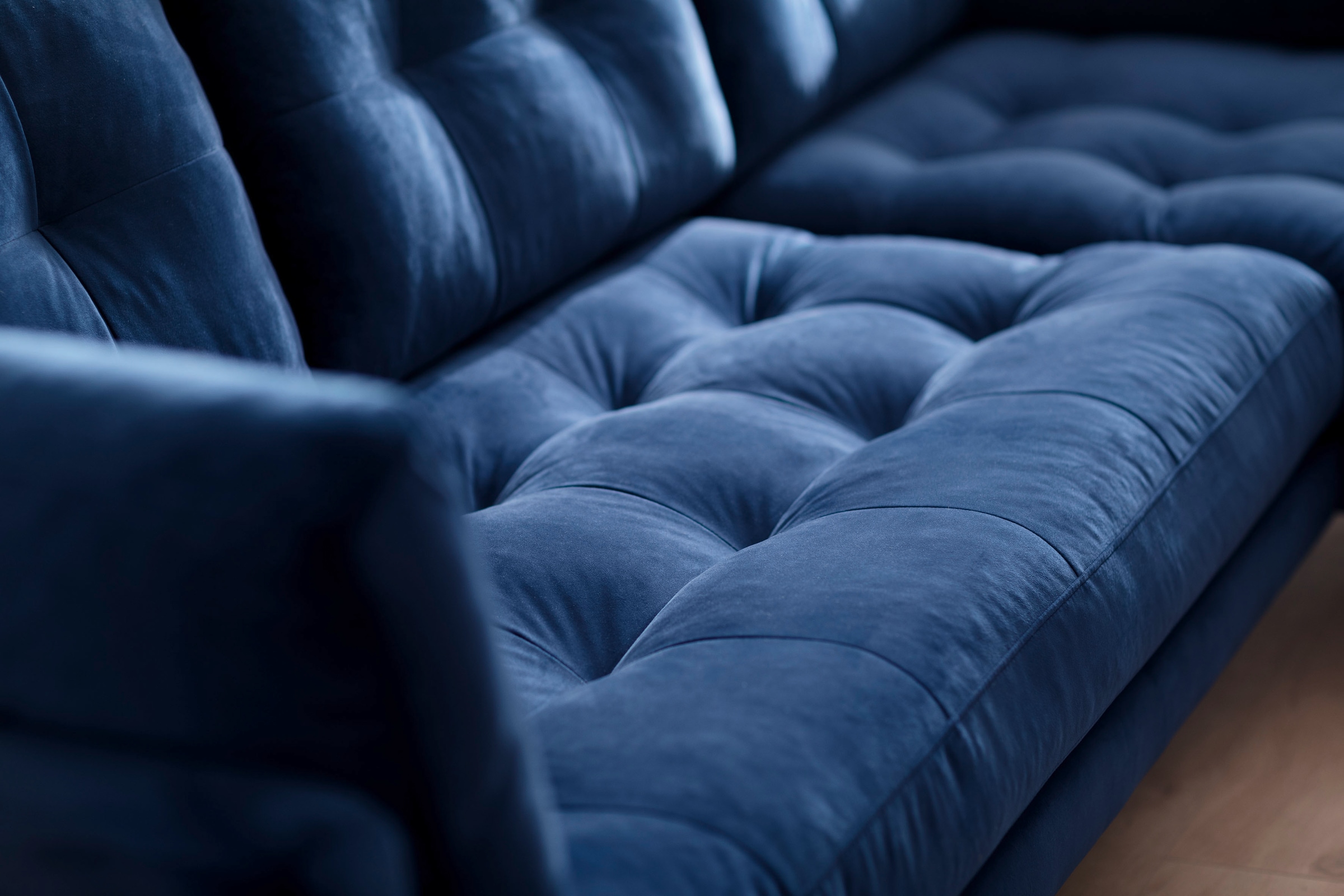 Trends by HG Ecksofa »Landau L-Form«, in Cord-Stoff mit Metallfuss
