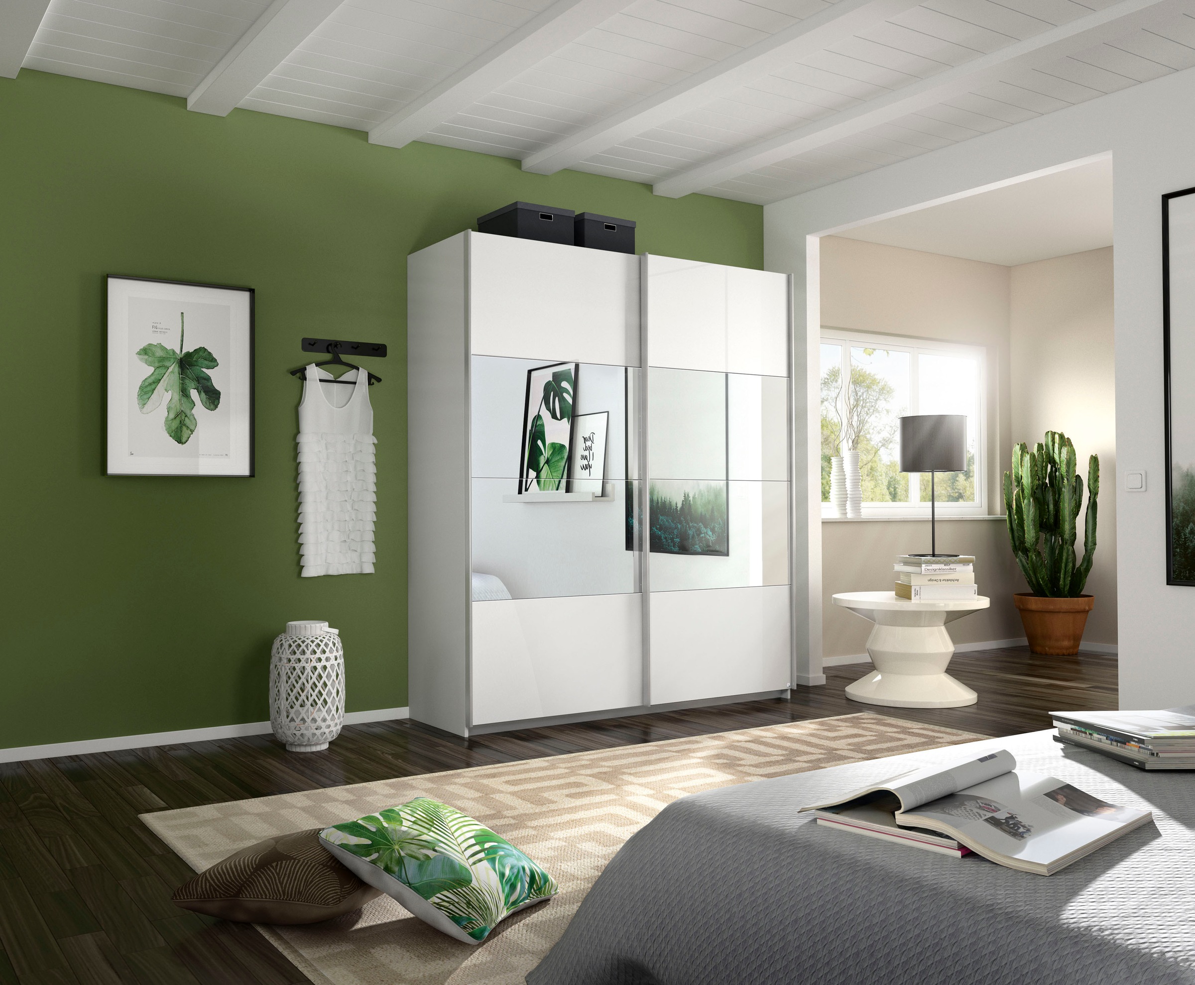 rauch Schwebetürenschrank »Imposa« mit Hochglanzfront