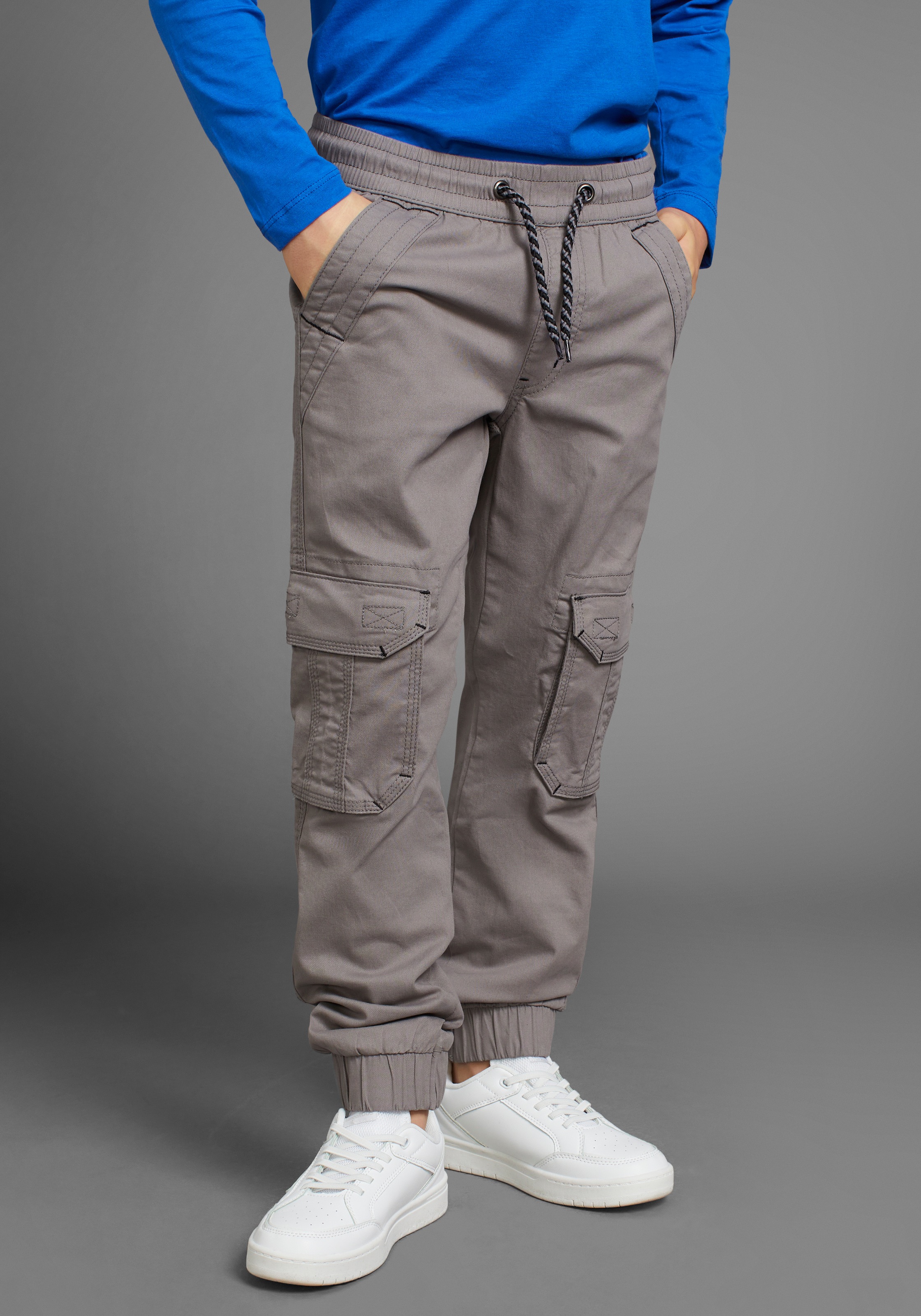 Image of KIDSWORLD Cargohose ", bequeme Schlupfform mit Stretch"