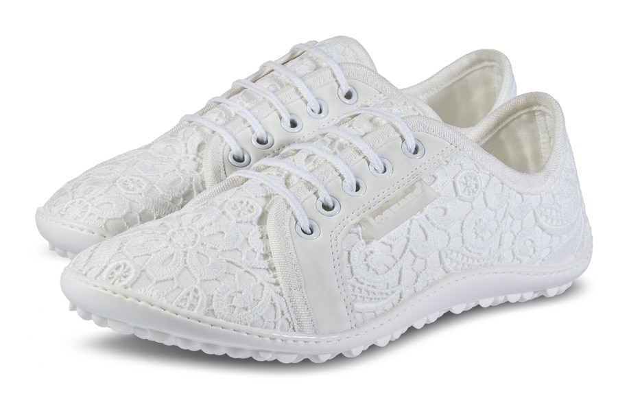 Image of Leguano Barfussschuh "AMALFI" mit Fantasy Muster, Freizeitschuh, Halbschuh, Schnürschuh