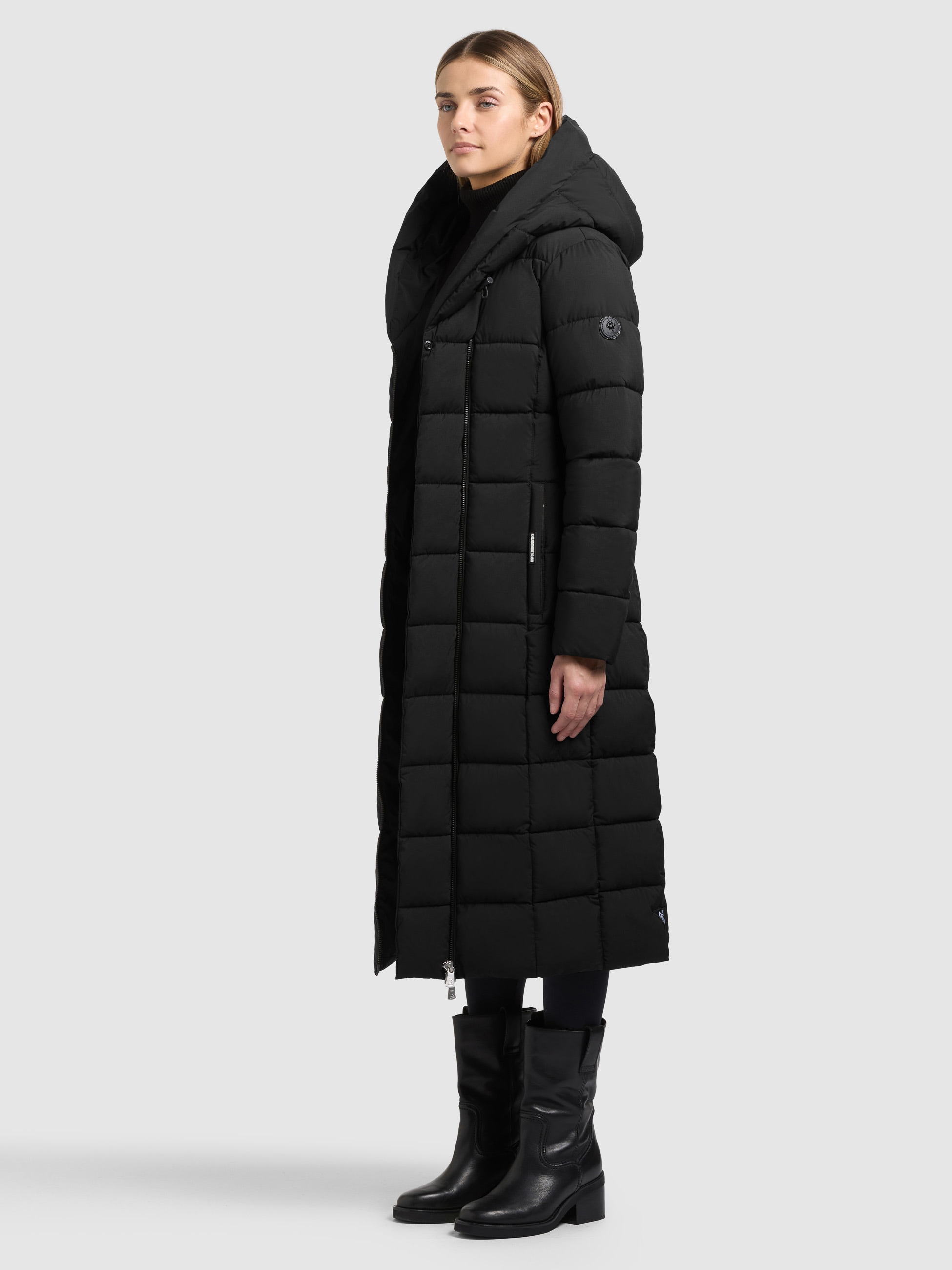 khujo Manteau matelassé »SANVE« poches zippées, une poche intérieure