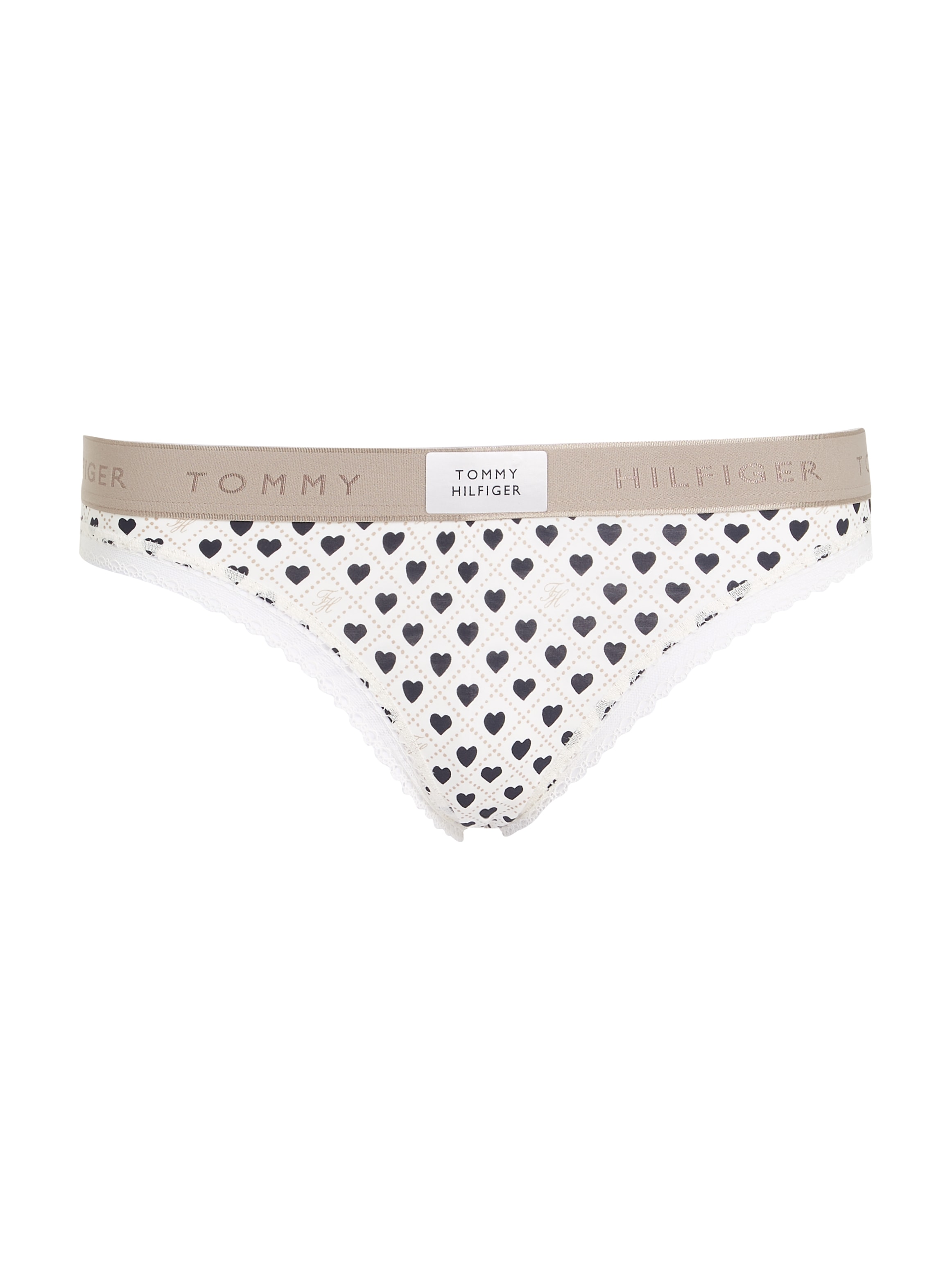 Tommy Hilfiger Underwear Bikinislip »BIKINI PRINT«, mit modischem Logobund