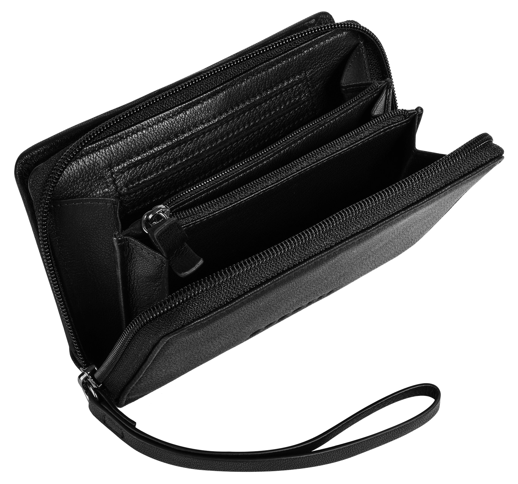 bugatti Porte-monnaie »BLACK MAGIC« echt Leder