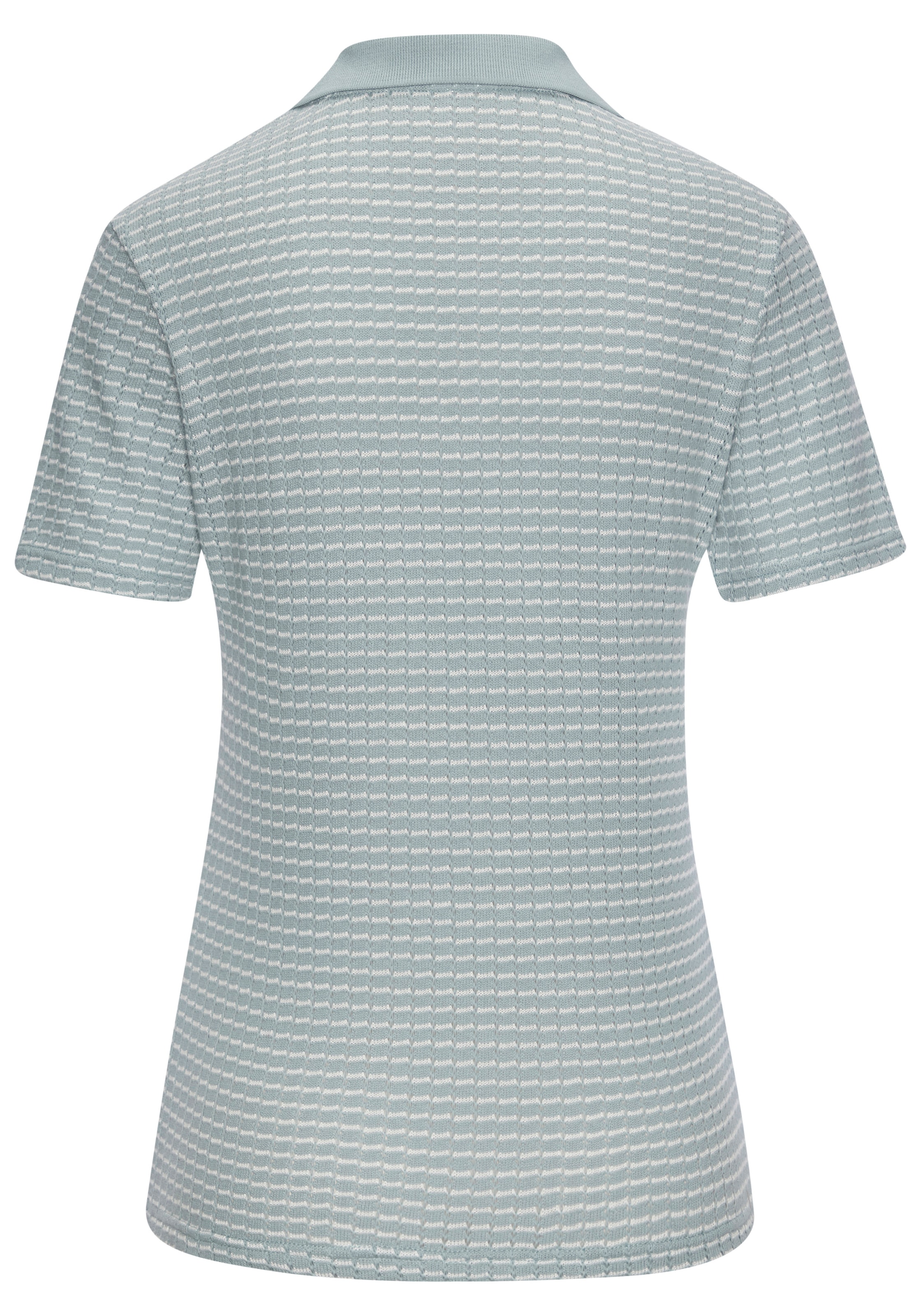 Vivance Poloshirt »aus strukturierter Strickqualität« schöne Strick-Qualität