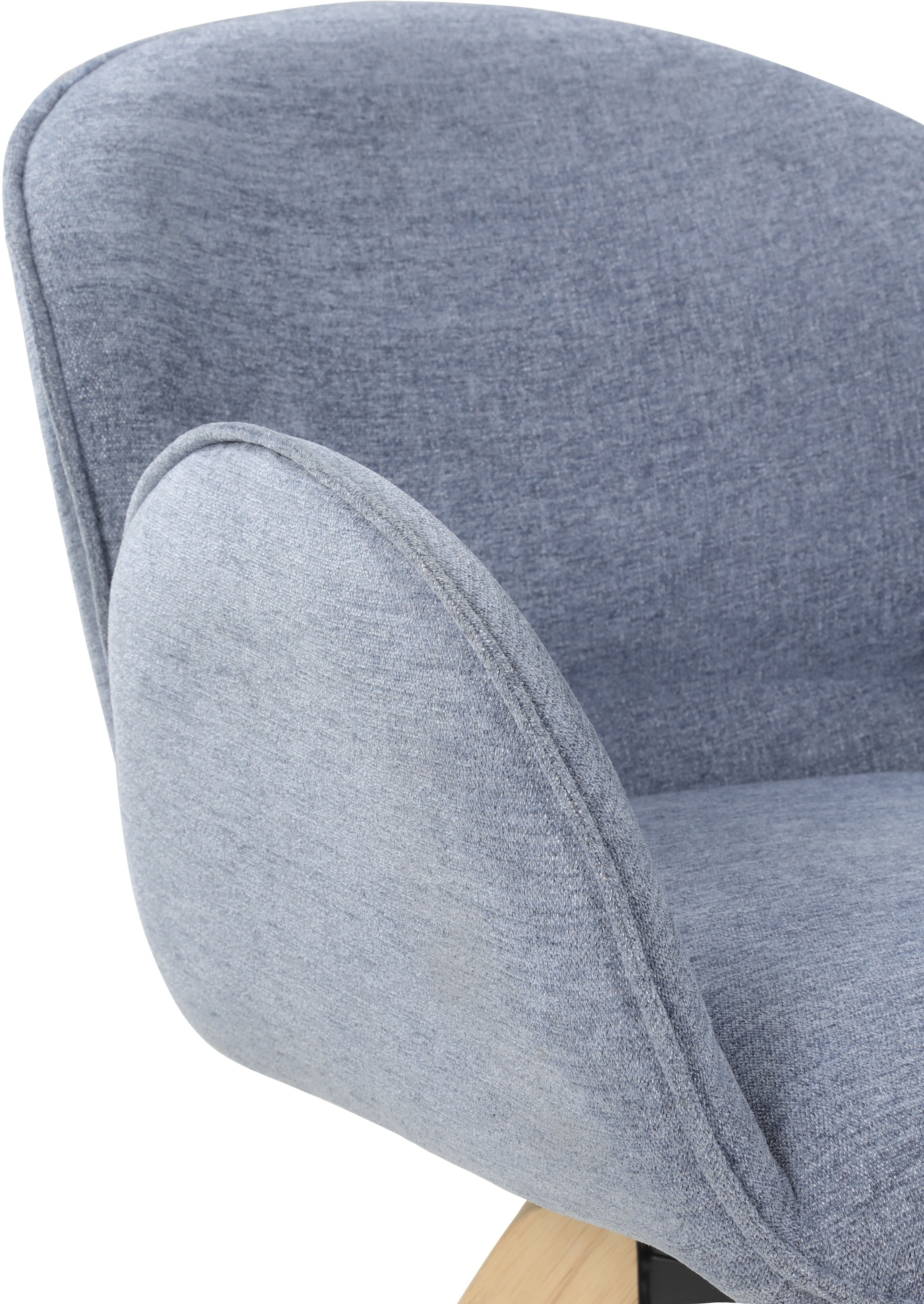 TOM TAILOR HOME Armlehnstuhl »WINGS ARMCHAIR« (Set) 2 Stk.mit Armlehnen, drehbar, Rückholfunktion, Massivholzgestell