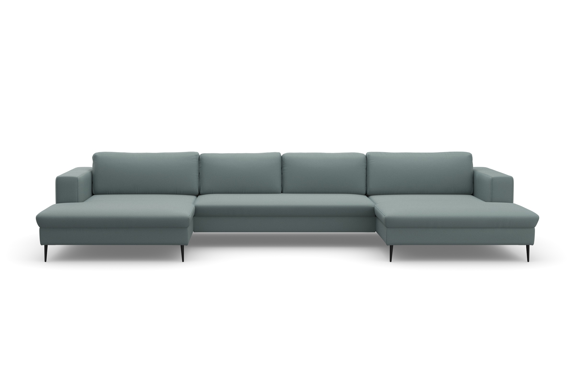 Image of DOMO collection Wohnlandschaft »Modica«, XXL, in moderner Optik mit, 2 grosszügigen Recamieren, frei im Raum stellbar bei Ackermann Versand Schweiz