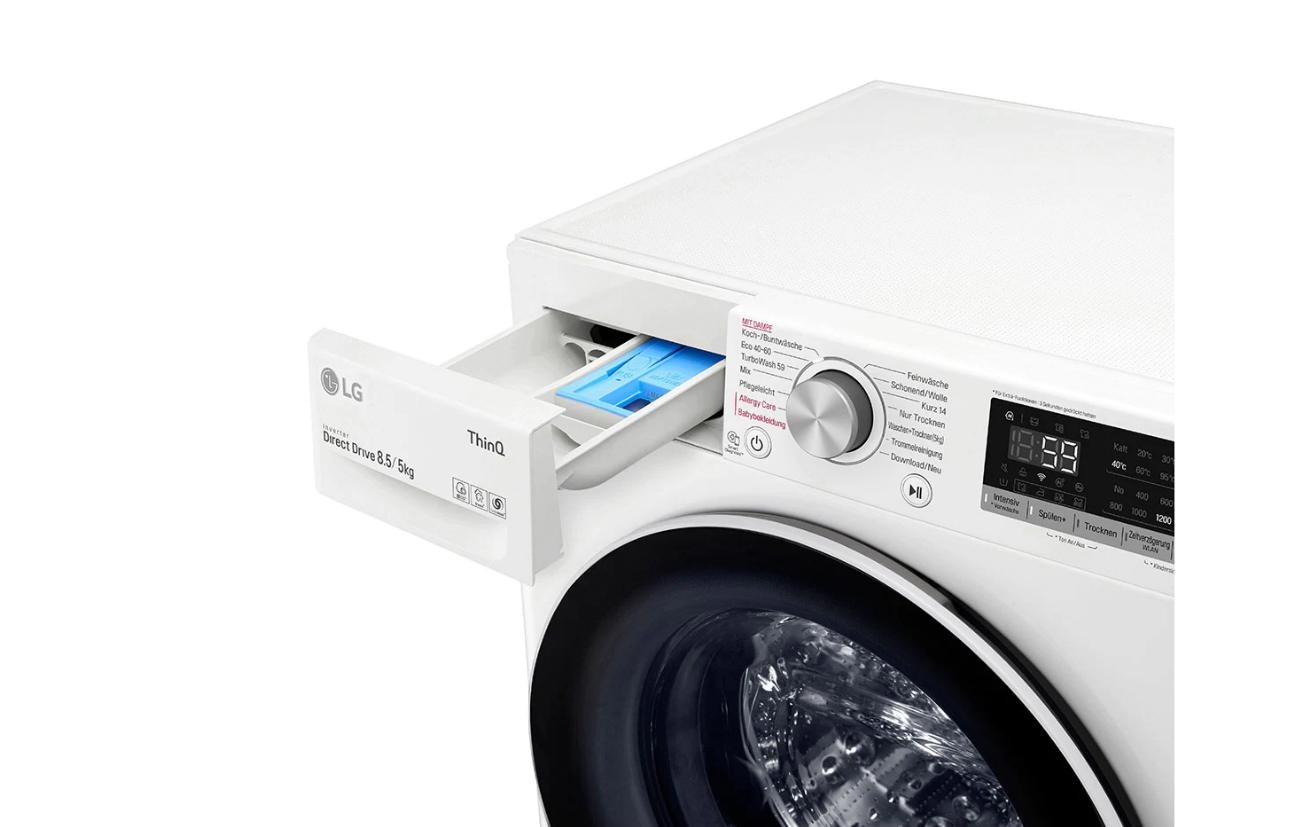 LG Waschtrockner »V5WD85SLIM Links«