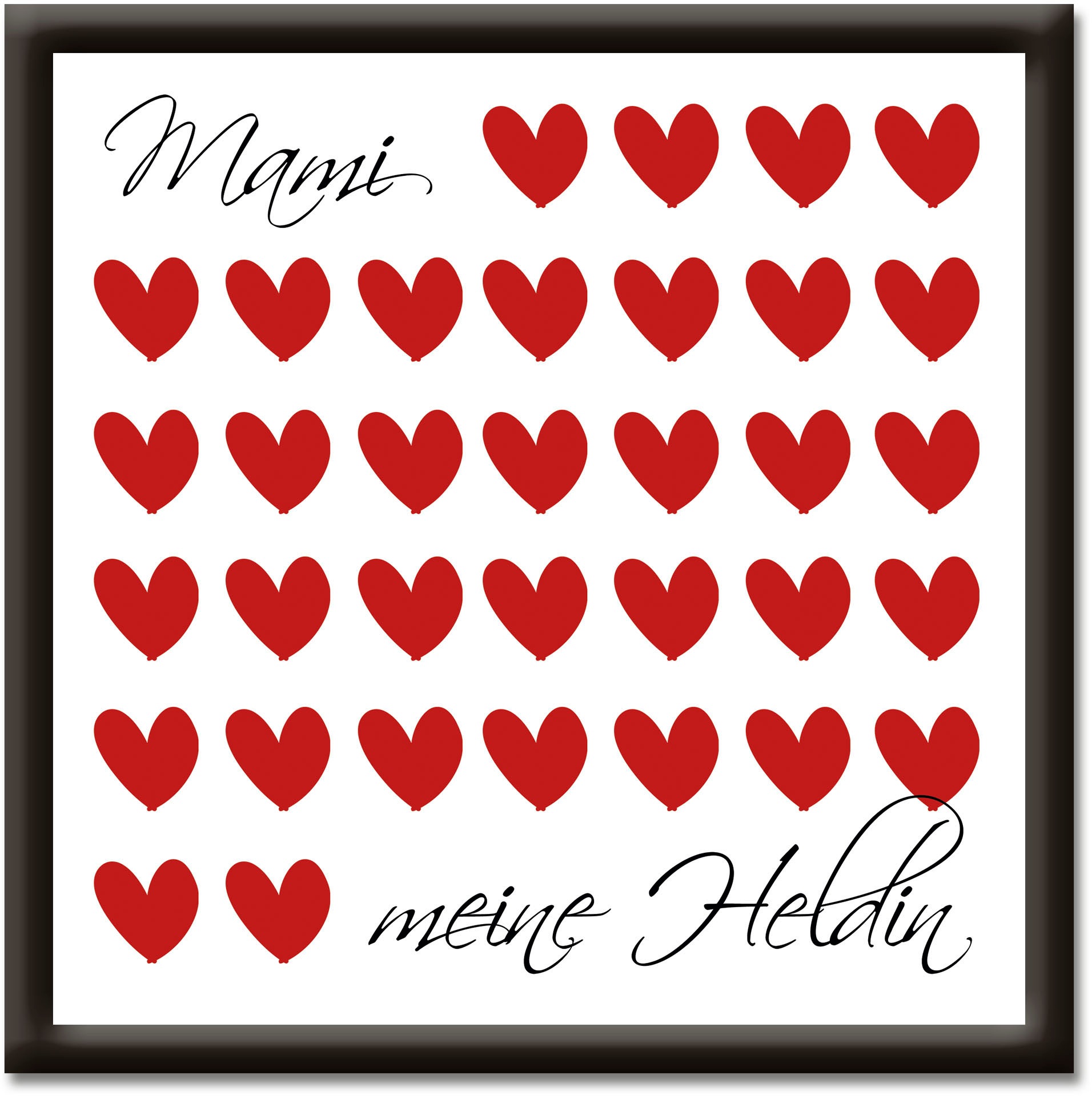 Image of Artland Wandbild »Mami meine Heldin«, Sprüche & Texte, (1 St.) bei Ackermann Versand Schweiz