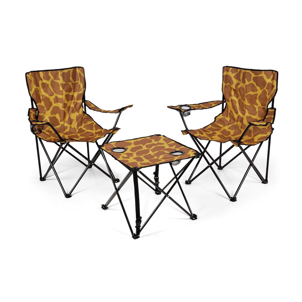 Campingtisch »Zebraffo Giraffe 3er«