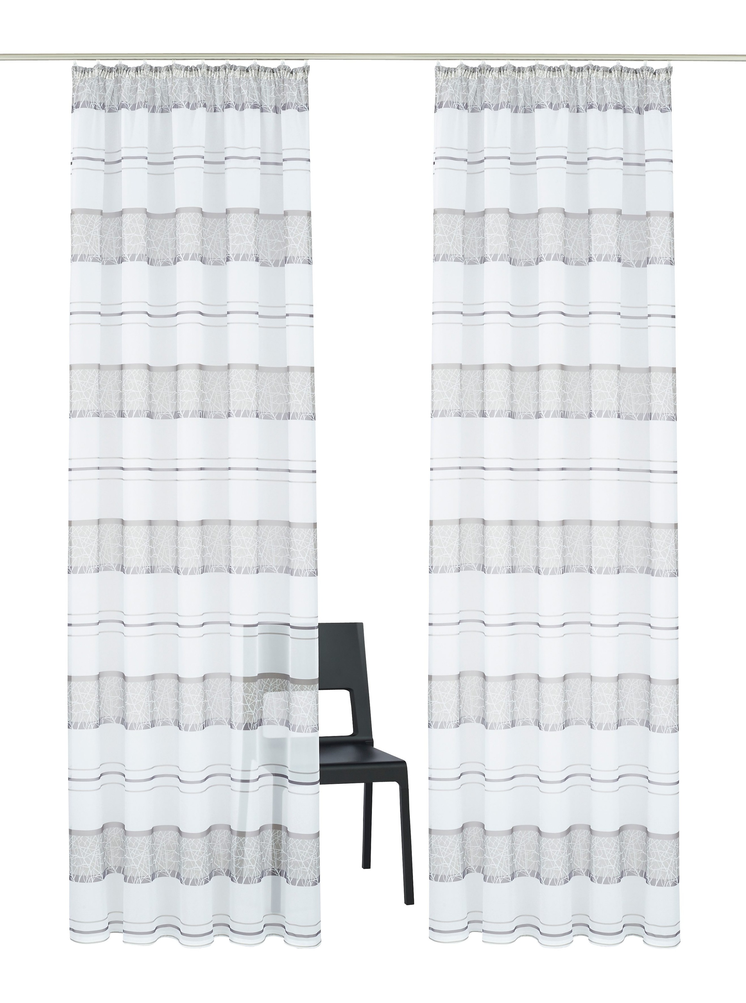 Image of my home Gardine »Camposa«, (2 St.), Transparent, Voile, Polyester bei Ackermann Versand Schweiz