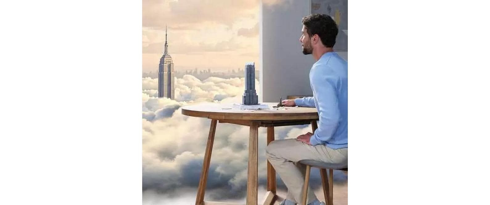 Ravensburger 3D-Puzzle »Iconics Empire State Building Light« 3D-Effekt
