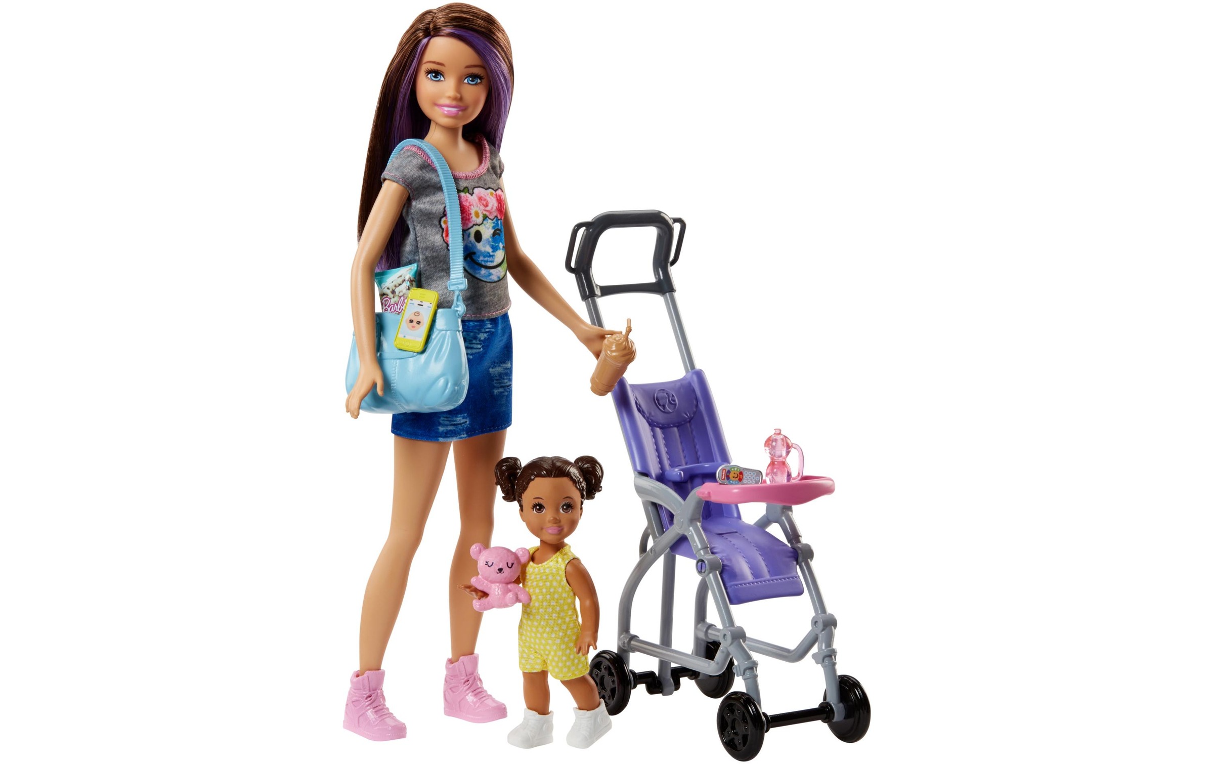 Image of Barbie Spielfigur »Skipper mit Kinderwagen« bei Ackermann Versand Schweiz