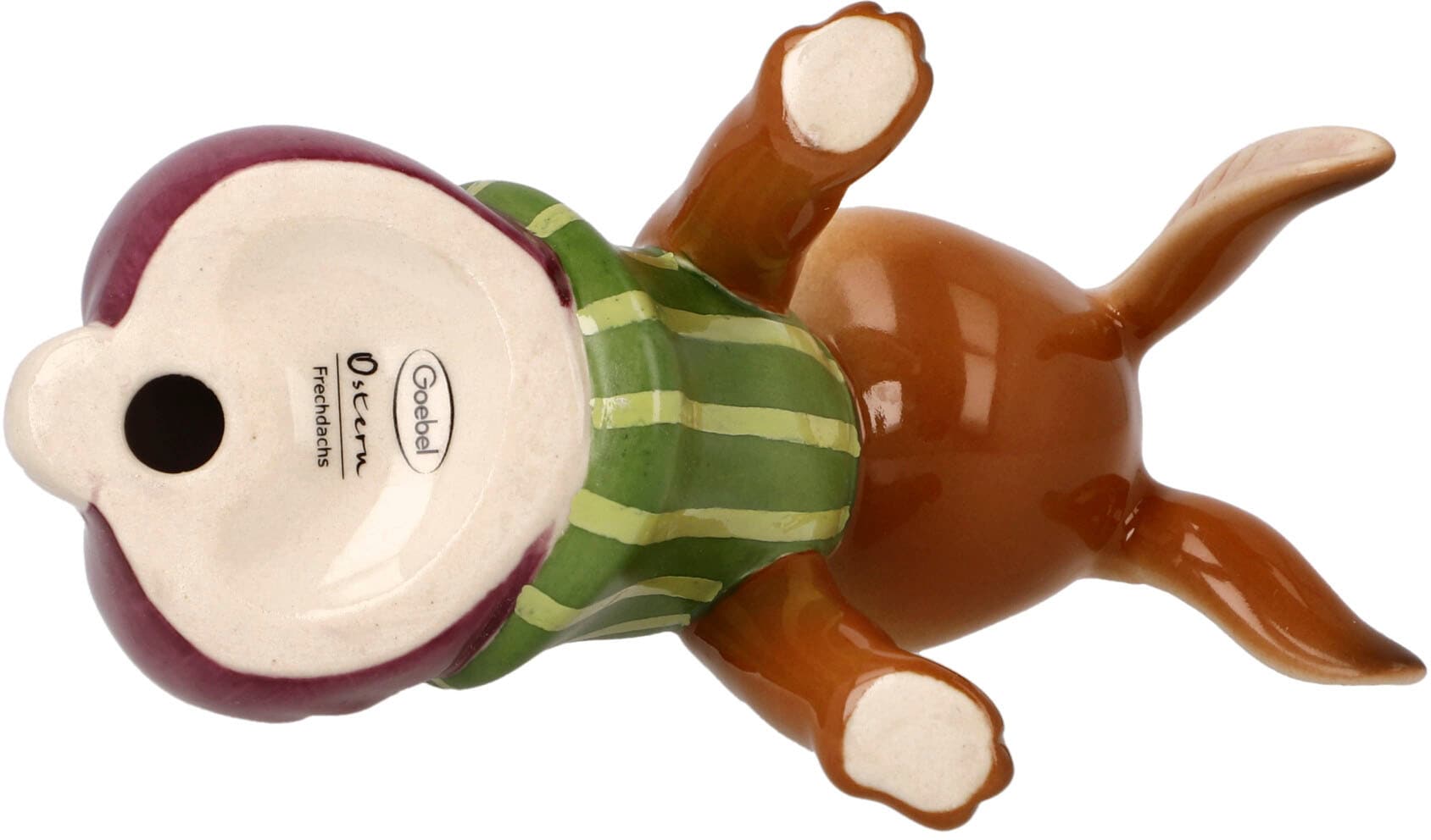 Goebel Osterhase »Frechdachs« Sammelfigur, Hasenvater mit Hasenkind