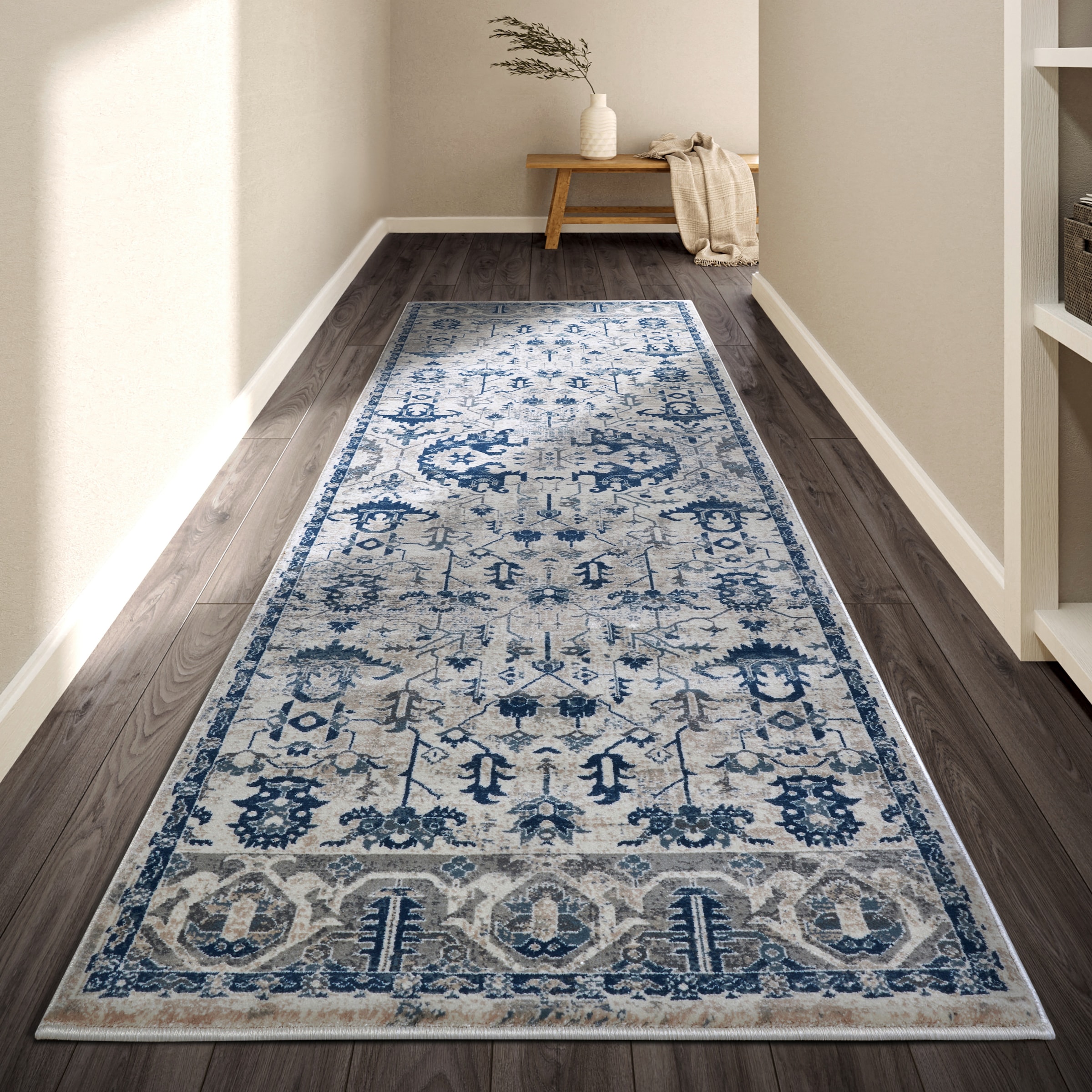 Image of Villeroy & Boch Teppich "Emmanuel" rechteckig 11 mm Höhe Läufer, Orient, Wohnzimmer, Schlafzimmer, Klassisch, Kurzflor, Weich