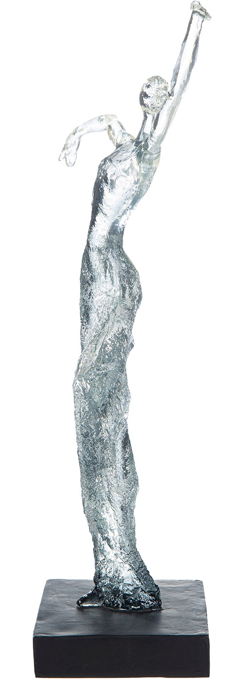 GILDE Sculpture »Skulptur Seelentanz klar; schwarz« Harmonie intimité calme émotion figure artistique